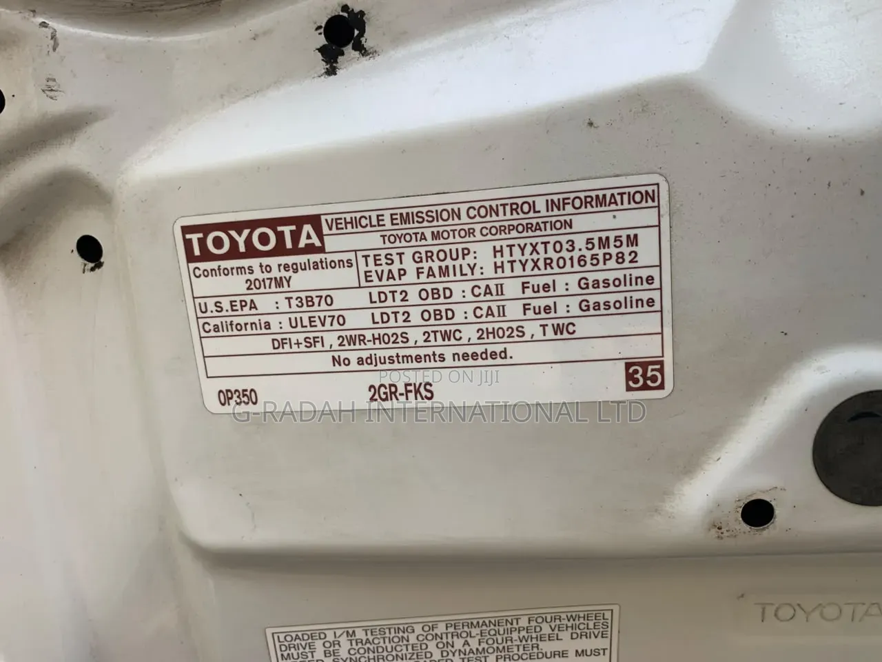 Toyota Highlander 2018 White