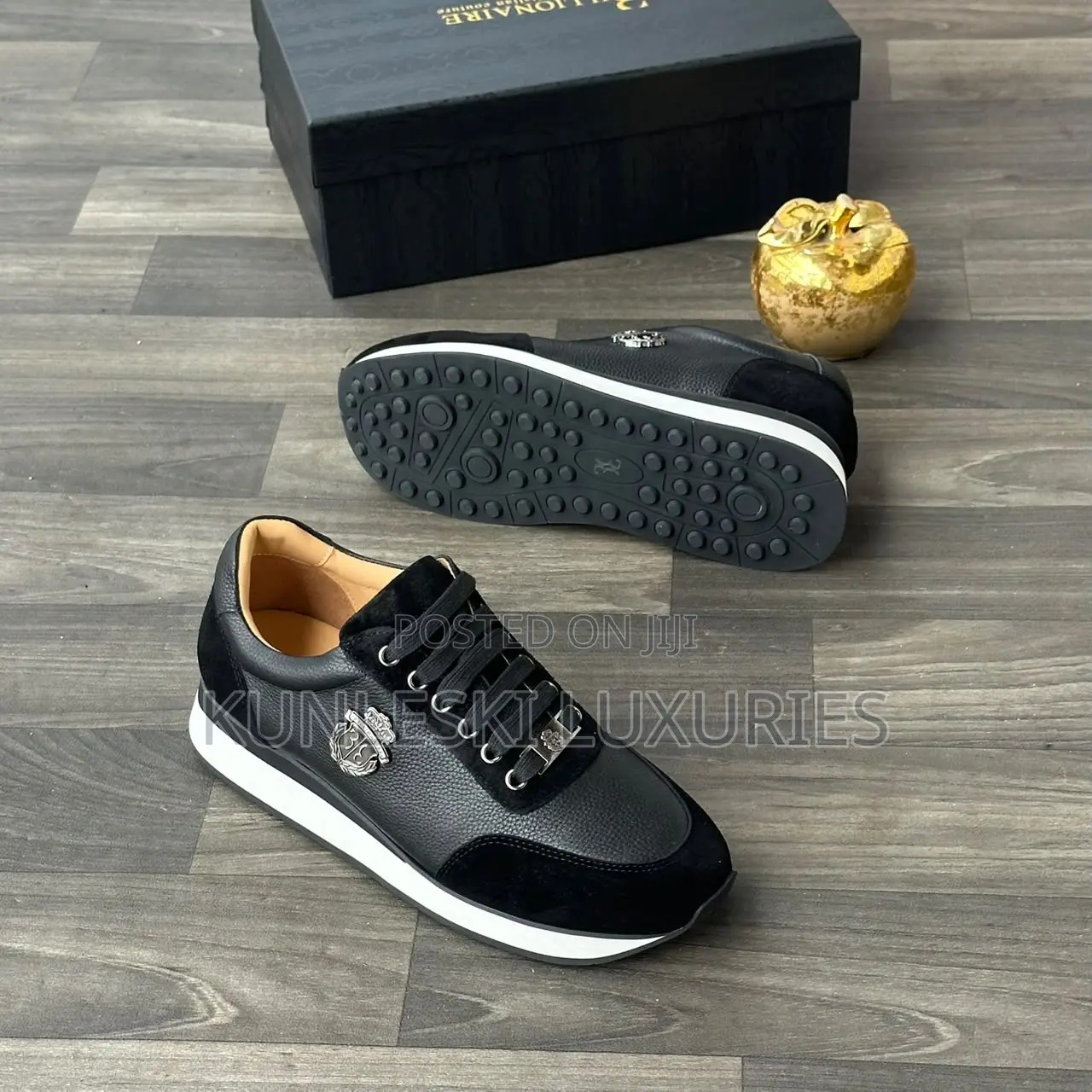 Original Billionaire Luxury Leather / Suede Men’s Sneakers