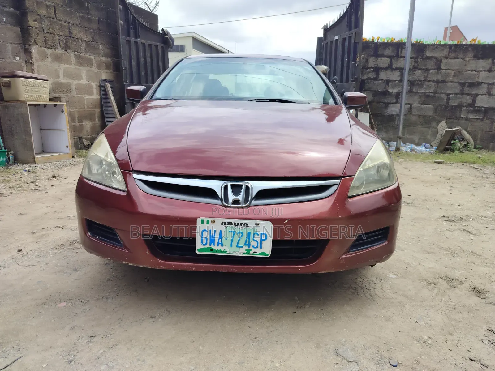 Honda Accord 2007 Red