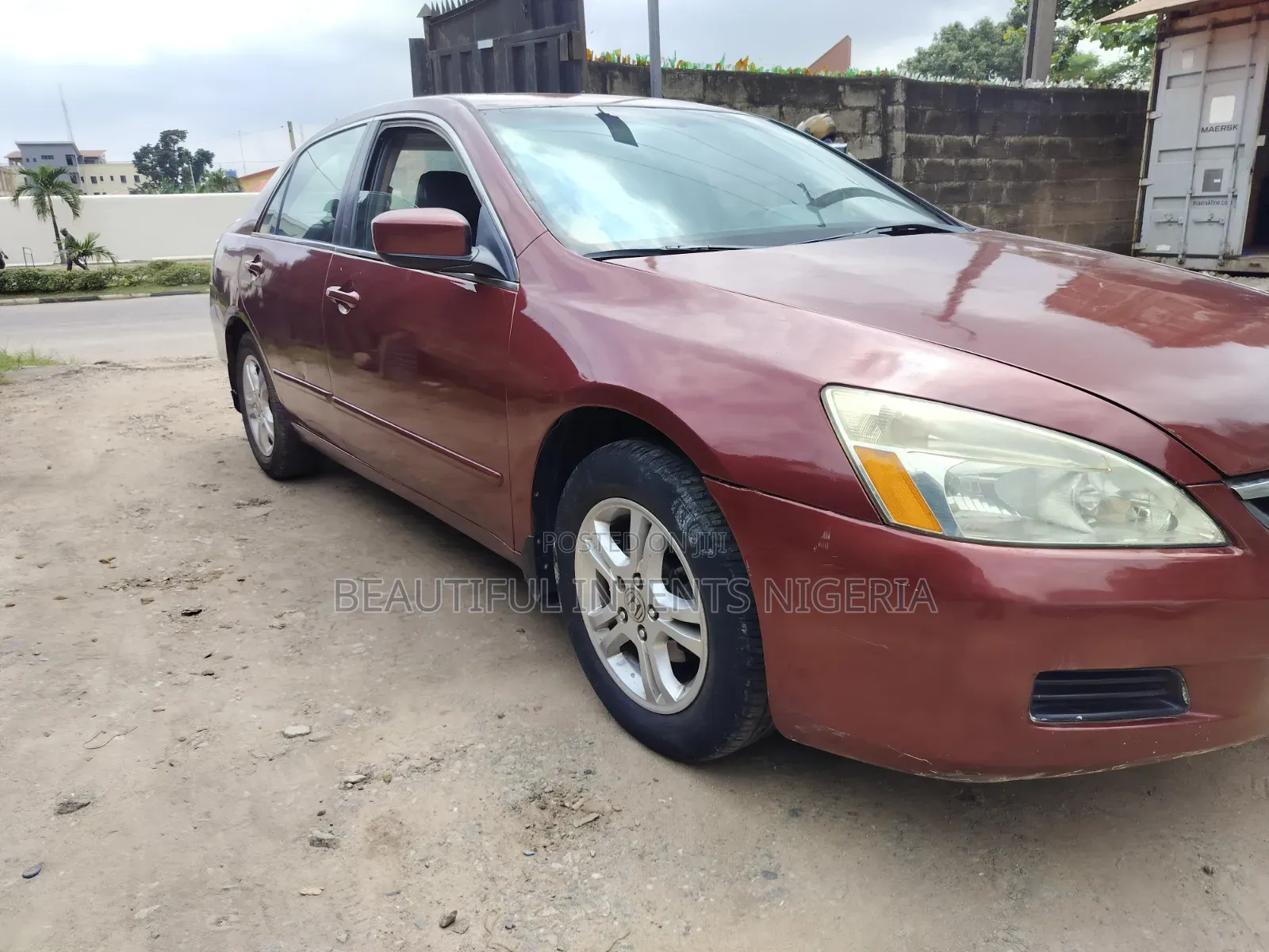 Honda Accord 2007 Red