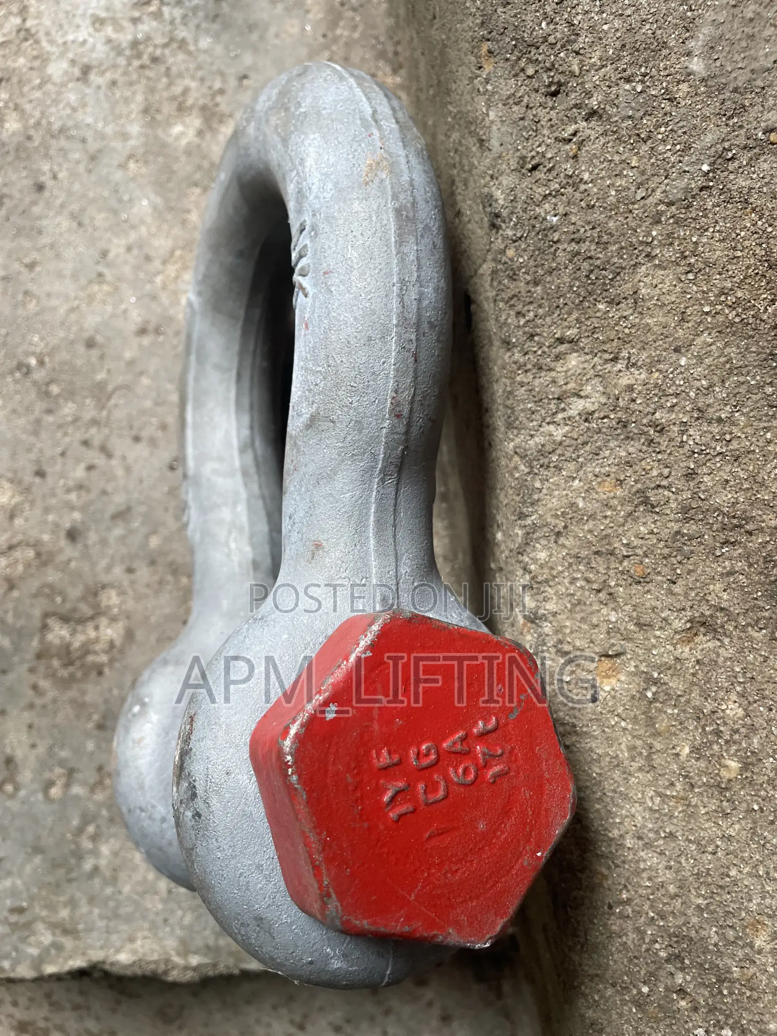 New 17ton(1-1/2”) Crosby C/W Bolt and Nut Shackles Deep Galvanized