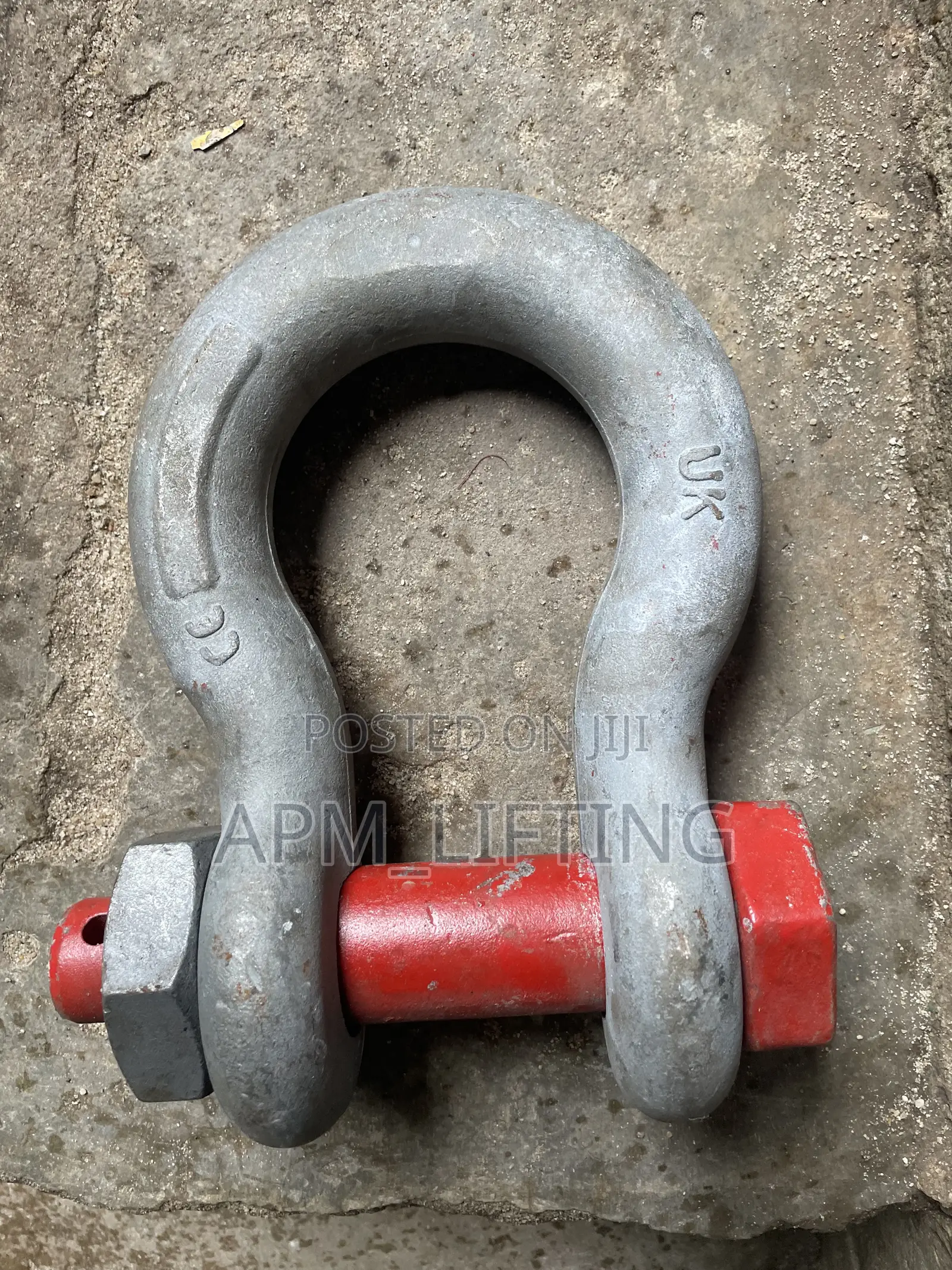 New 17ton(1-1/2”) Crosby C/W Bolt and Nut Shackles Deep Galvanized