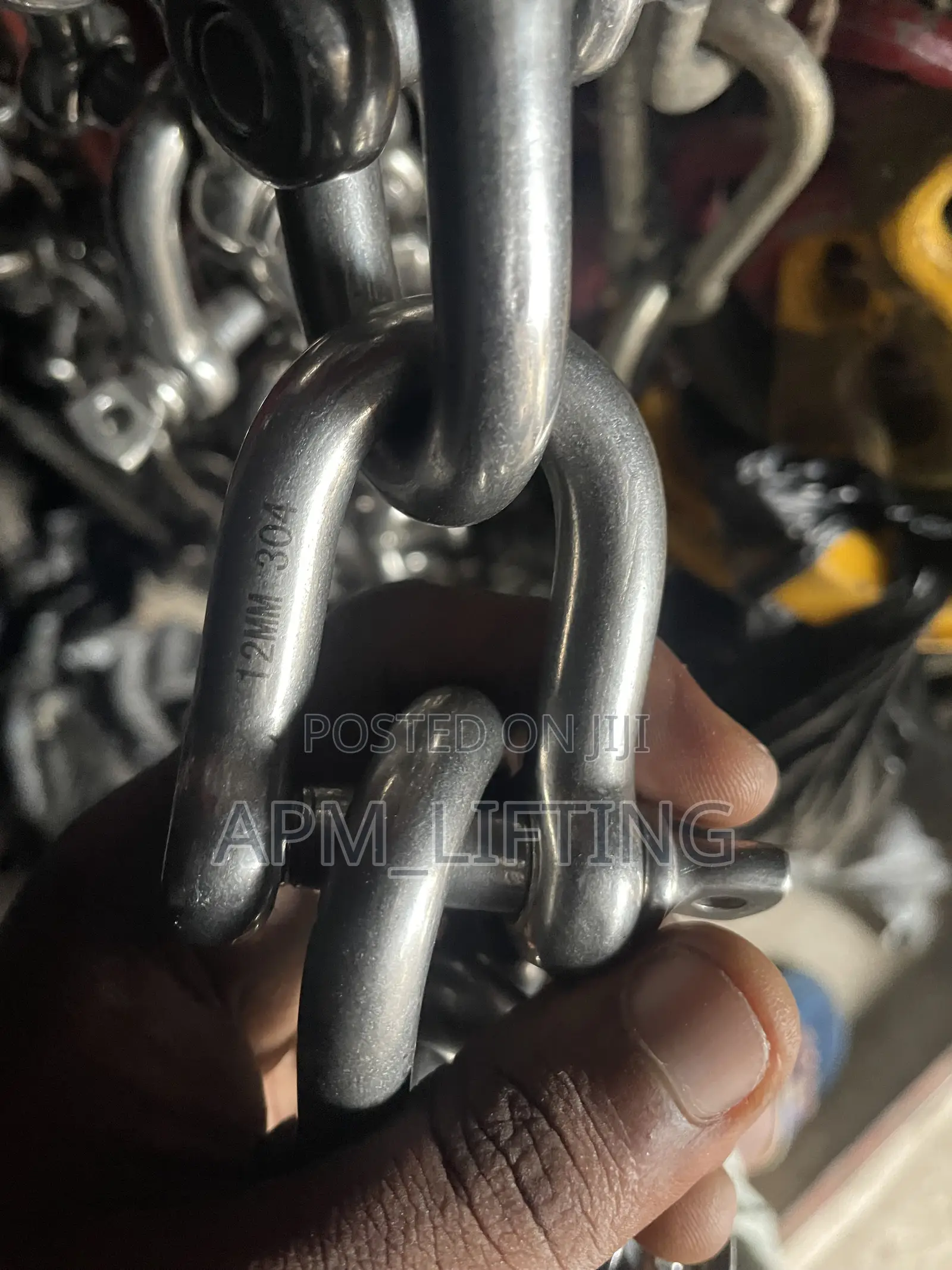 12mm Stainless Shackles 1/2”
