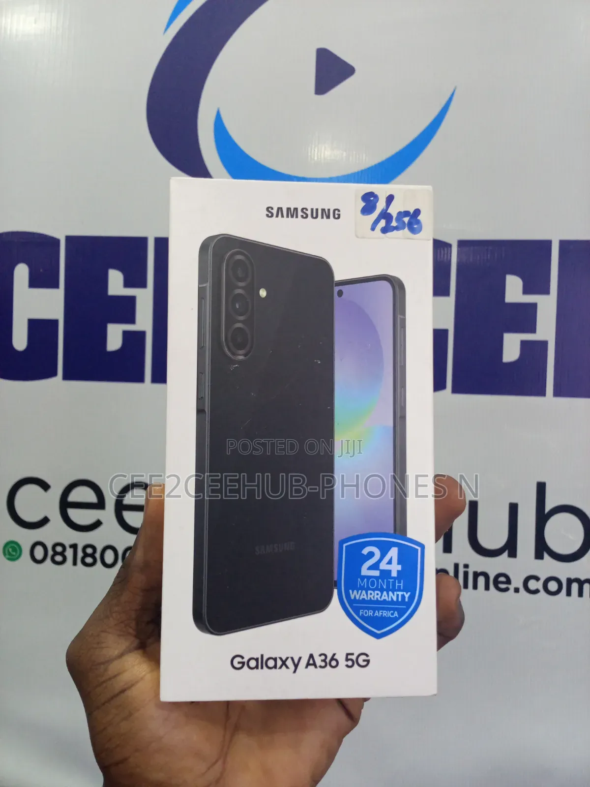 New Samsung Galaxy A36 256 GB Black