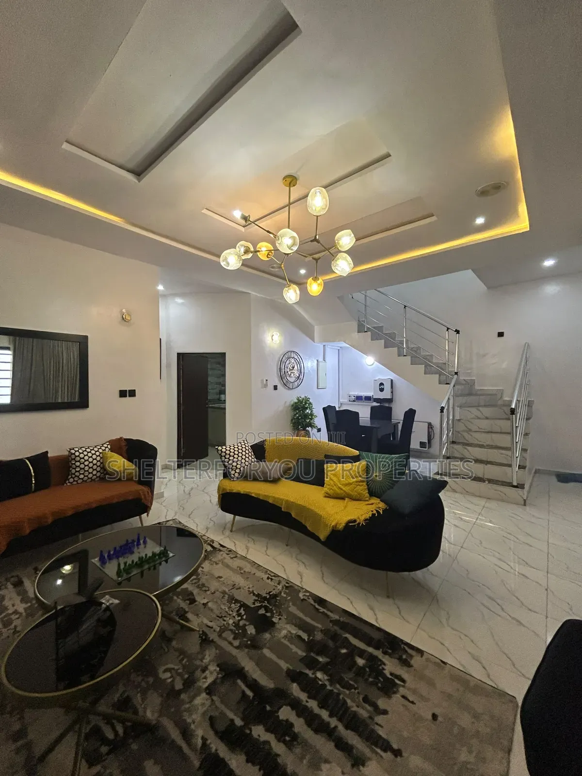 Furnished 4bdrm Duplex in Lekki Phase 1 for rent