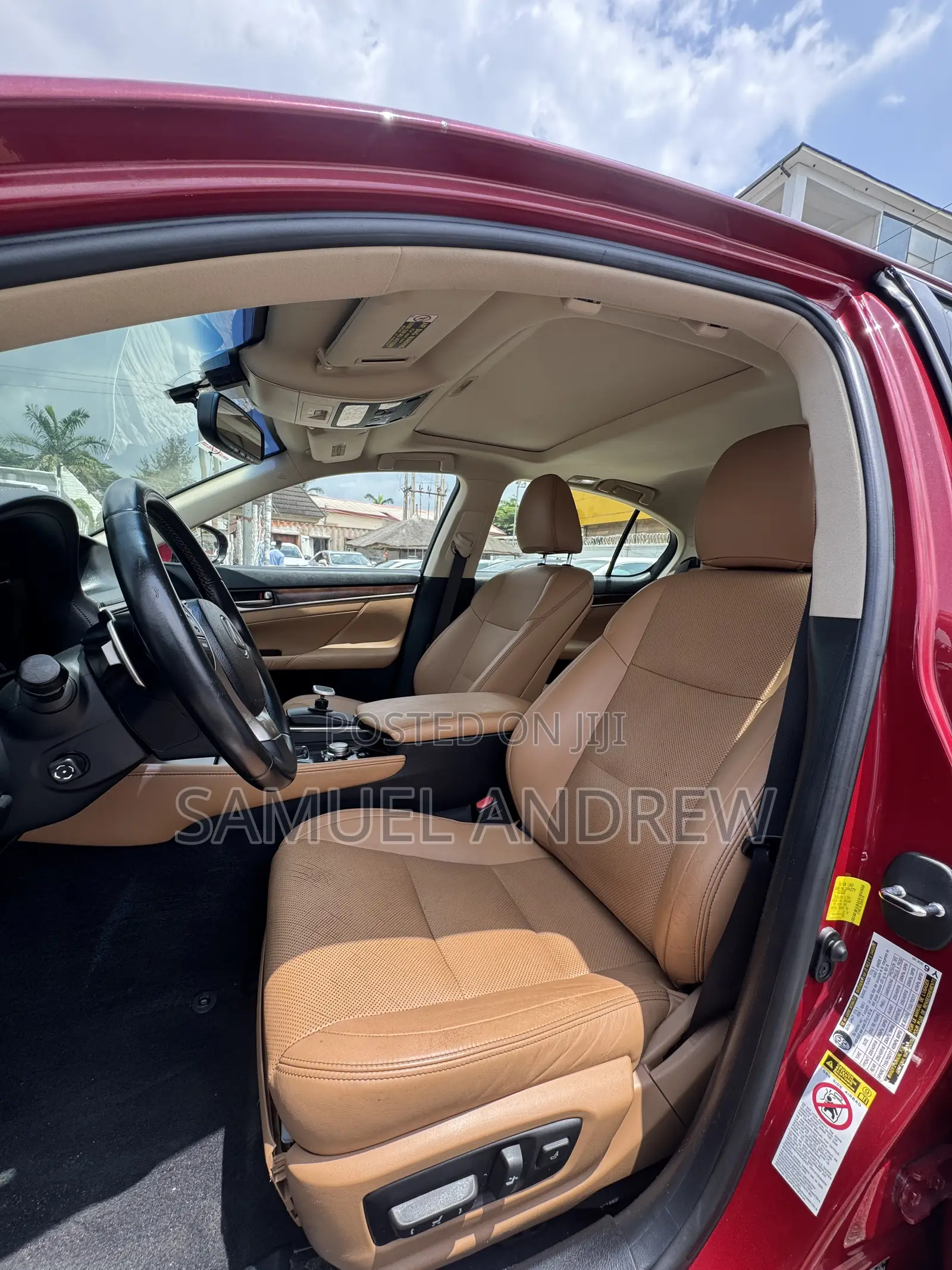 Lexus GS 350 2014 Red