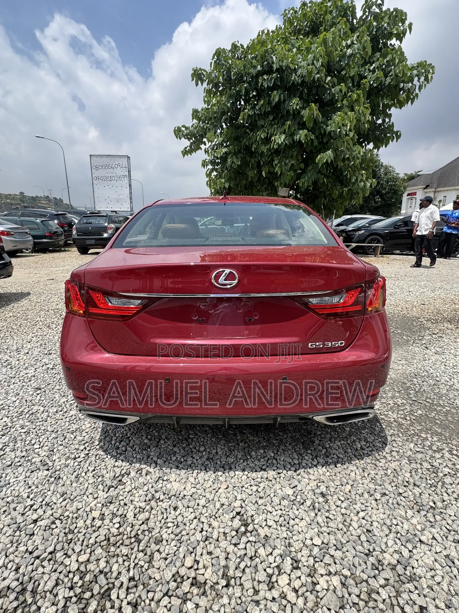Lexus GS 350 2014 Red