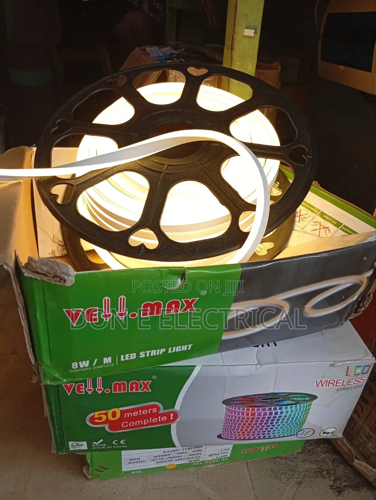 Velmax Neon Rope Light 50meters