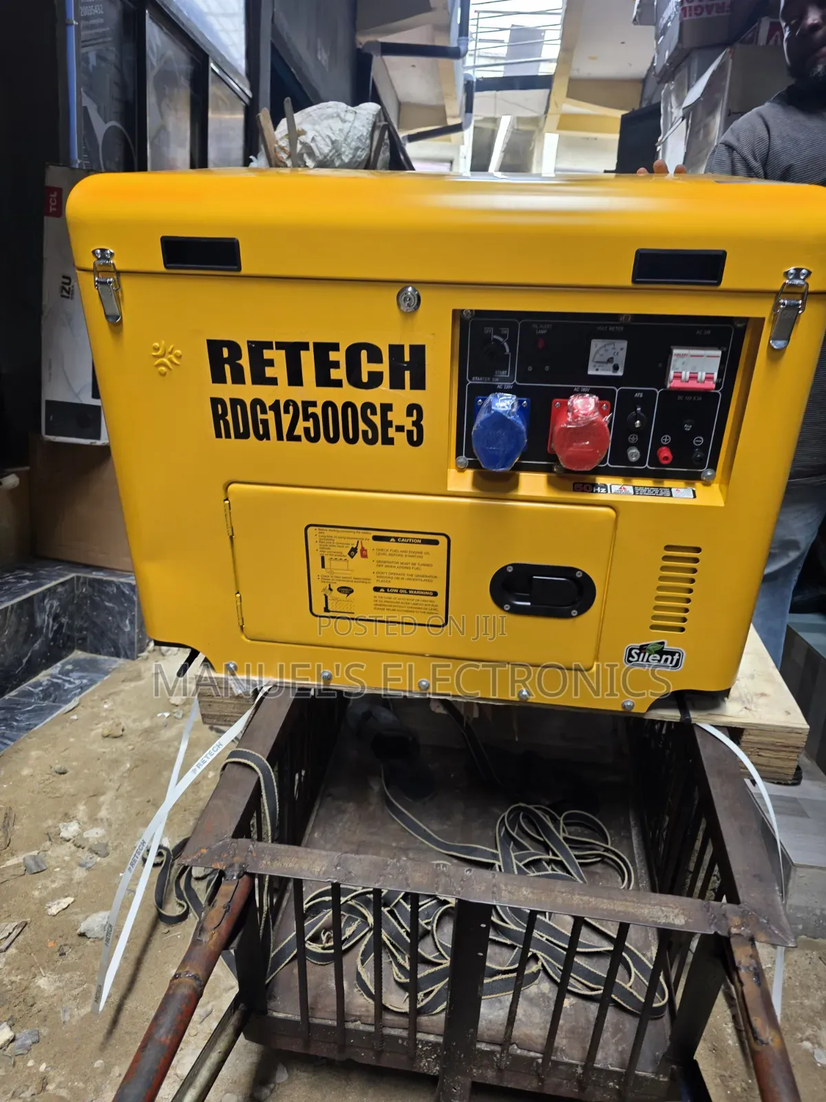 《》Brand New Retech Three Phase Diesel Soundproof Gen 10.5kva