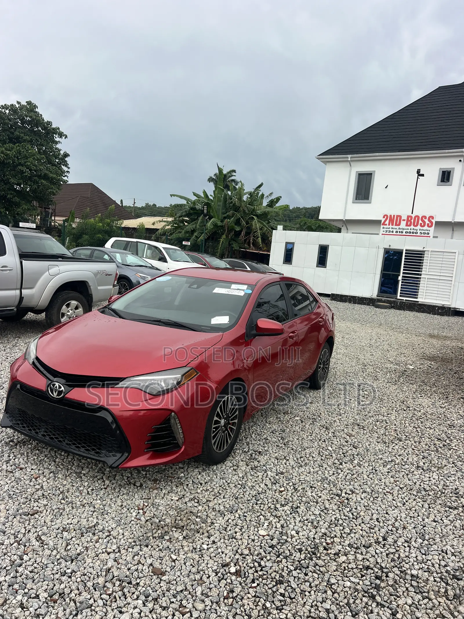 Toyota Corolla SE 4dr Sedan (1.8L 4cyl CVT) 2017 Red