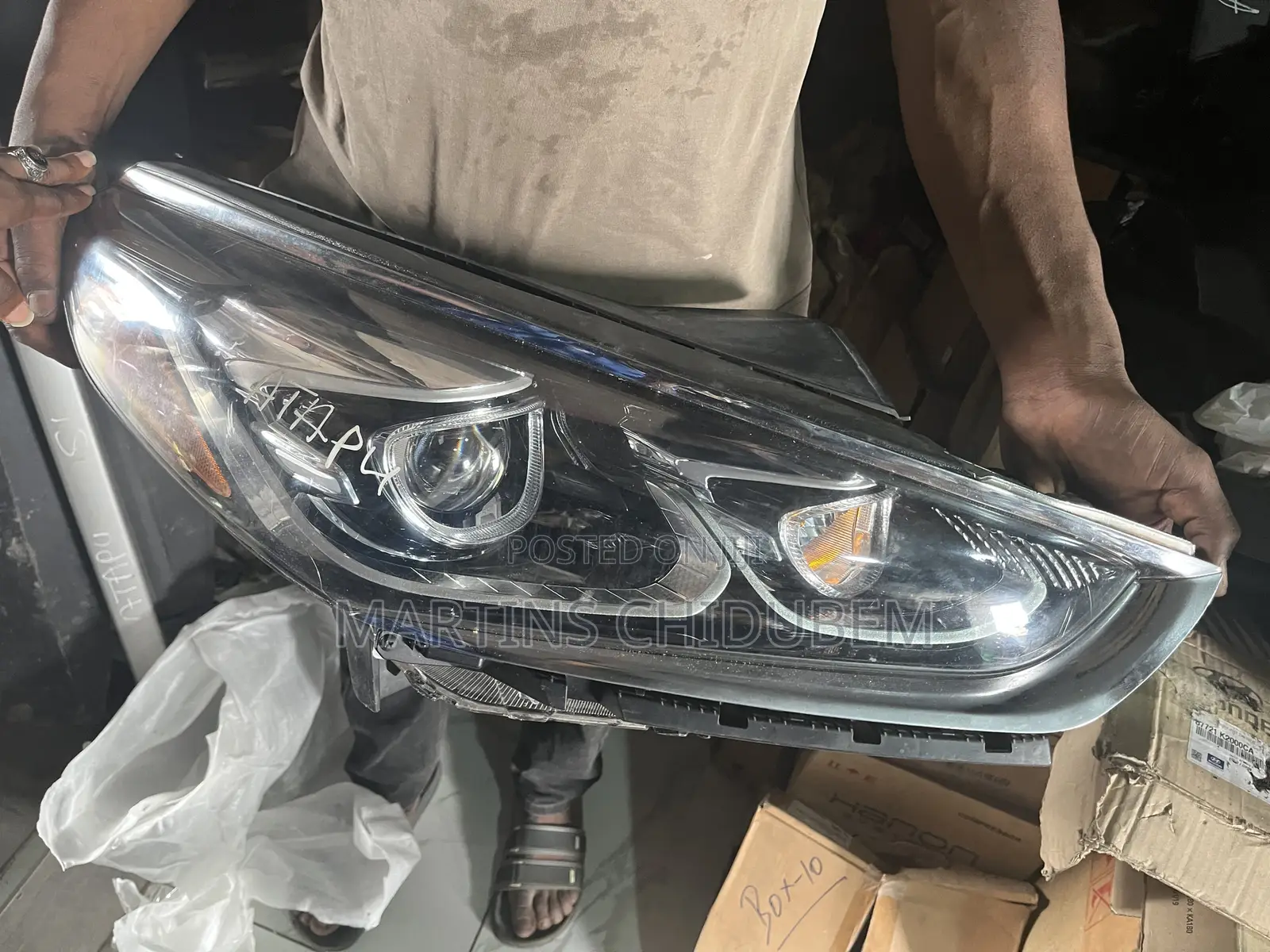 Sonata Headlights 2019 Model LED