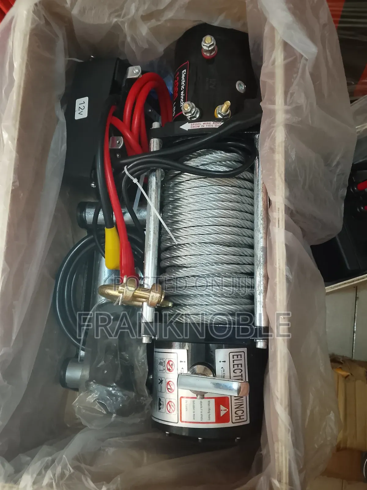 Electric Car Winch