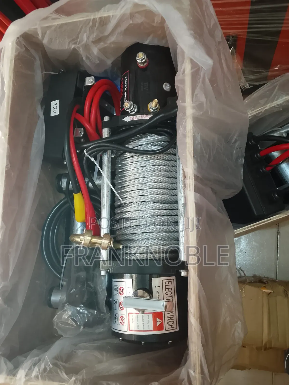 Electric Car Winch