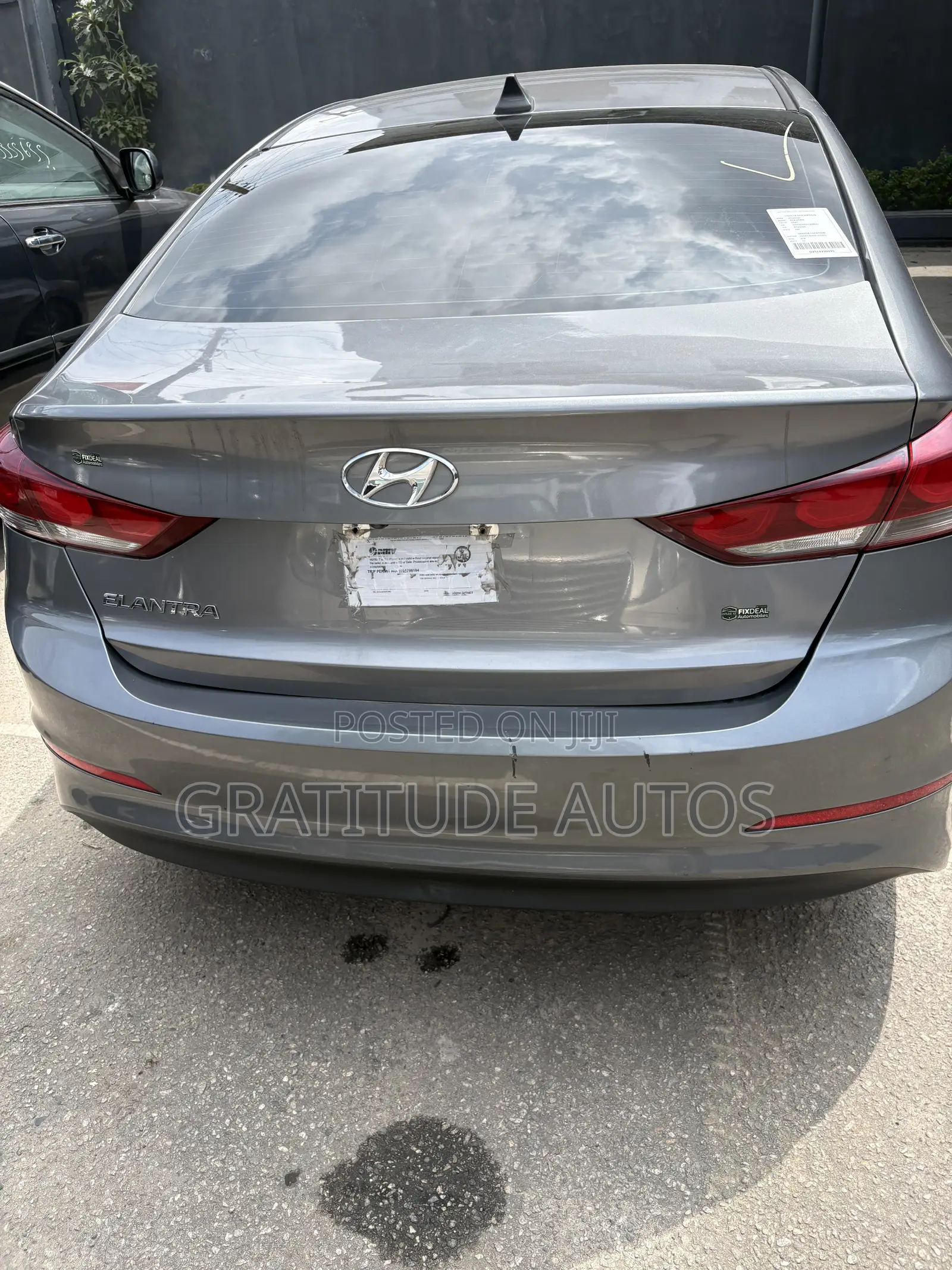 Hyundai Elantra ECO 2018 Gray
