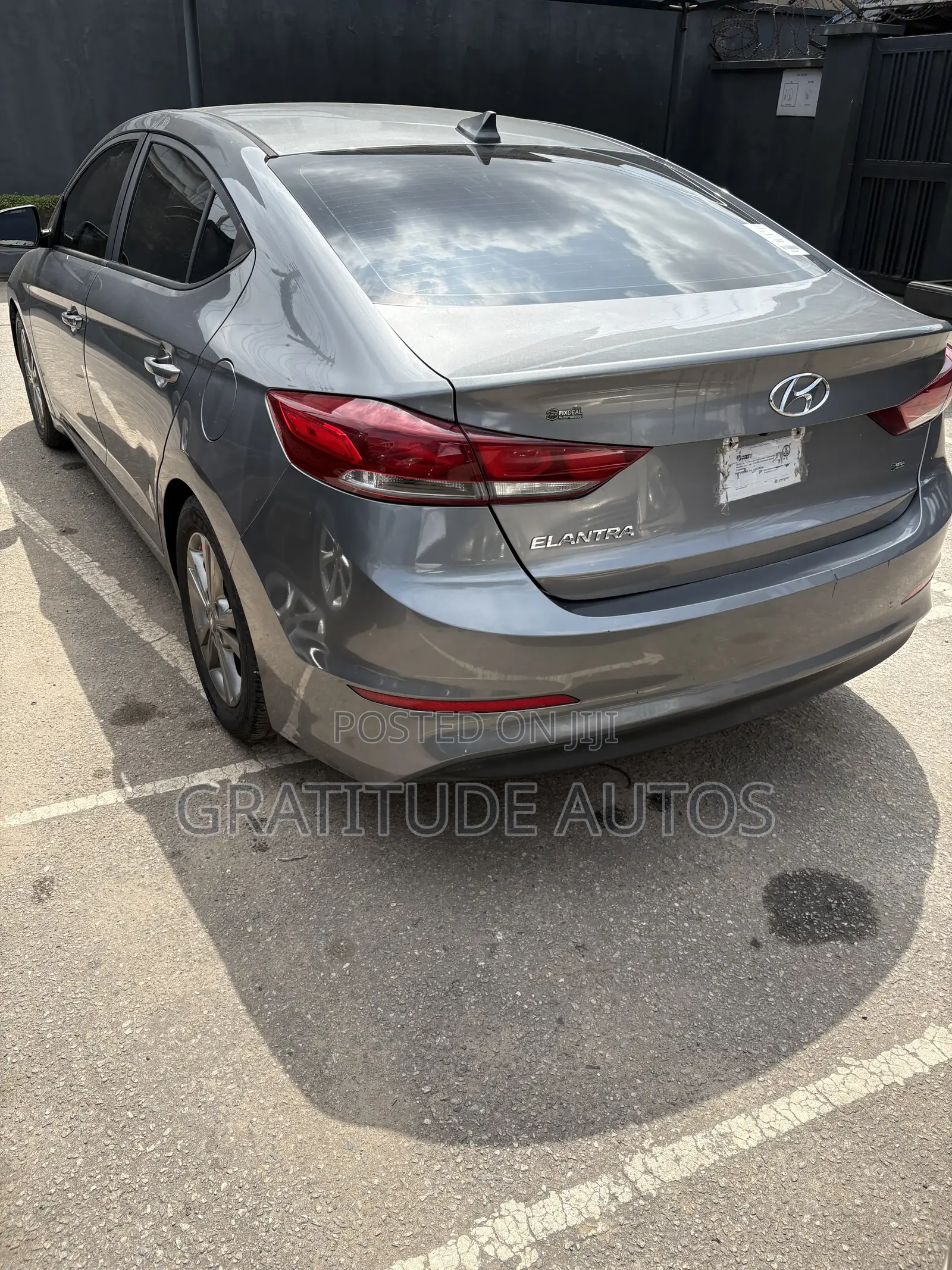 Hyundai Elantra ECO 2018 Gray