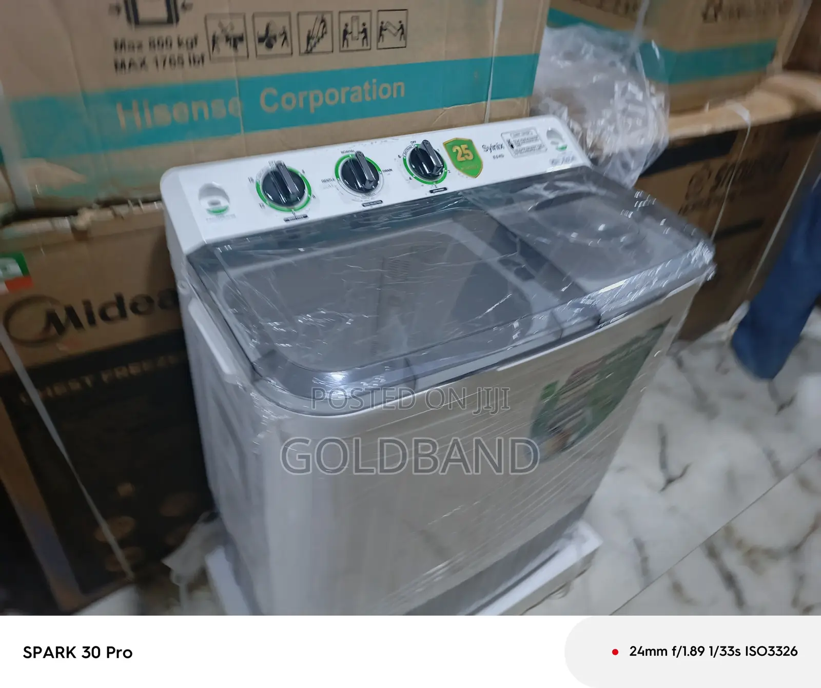 Syinix 8.5kg Manual Washing Machine