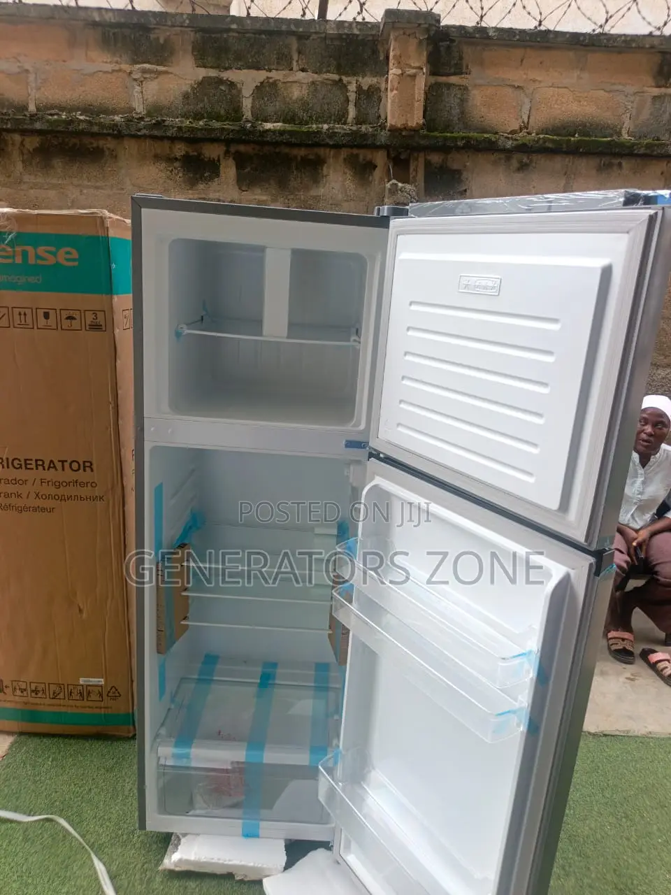 Hisense 360L Fridge Double Door Model 360DR