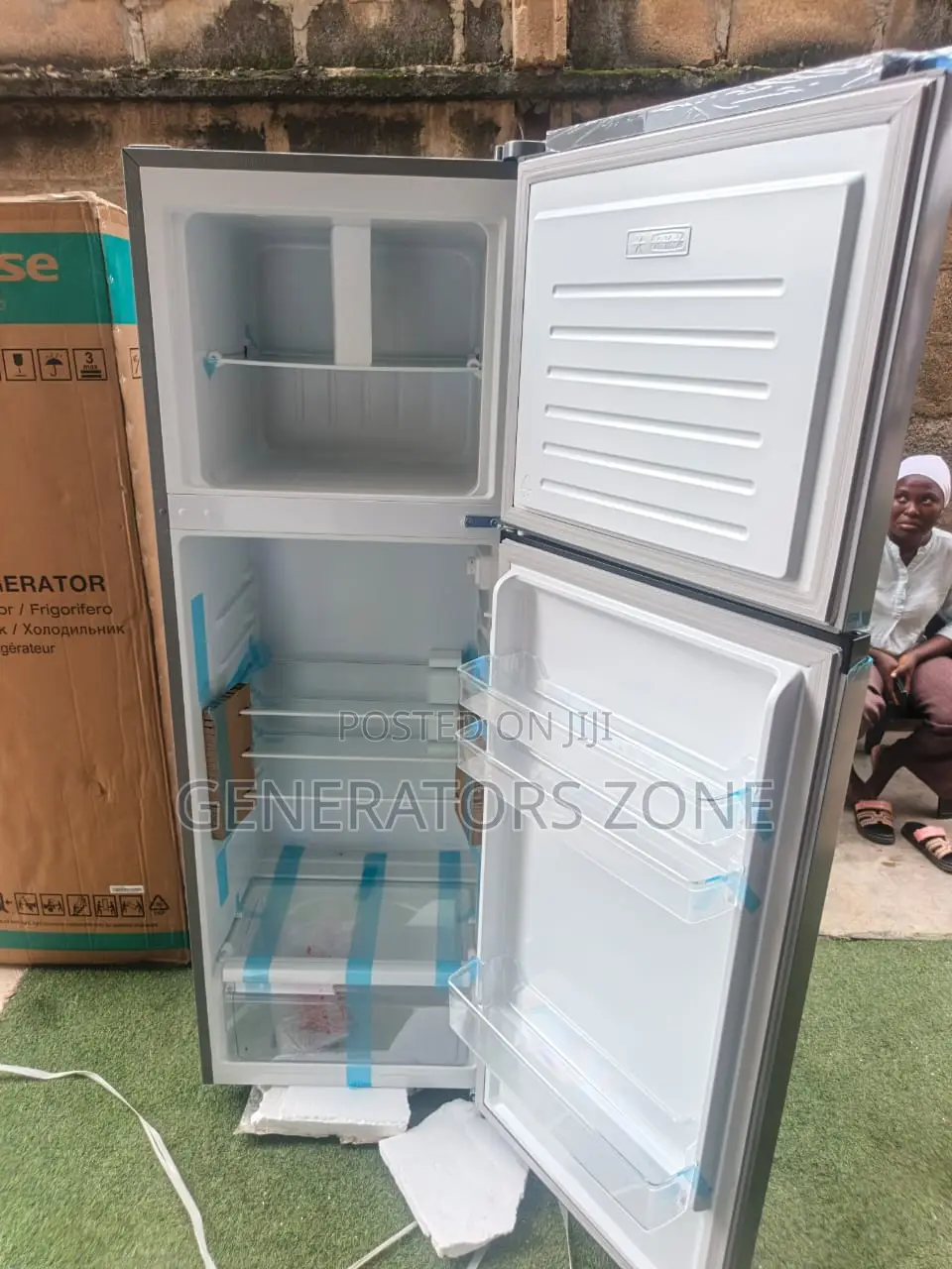 Hisense 360L Fridge Double Door Model 360DR