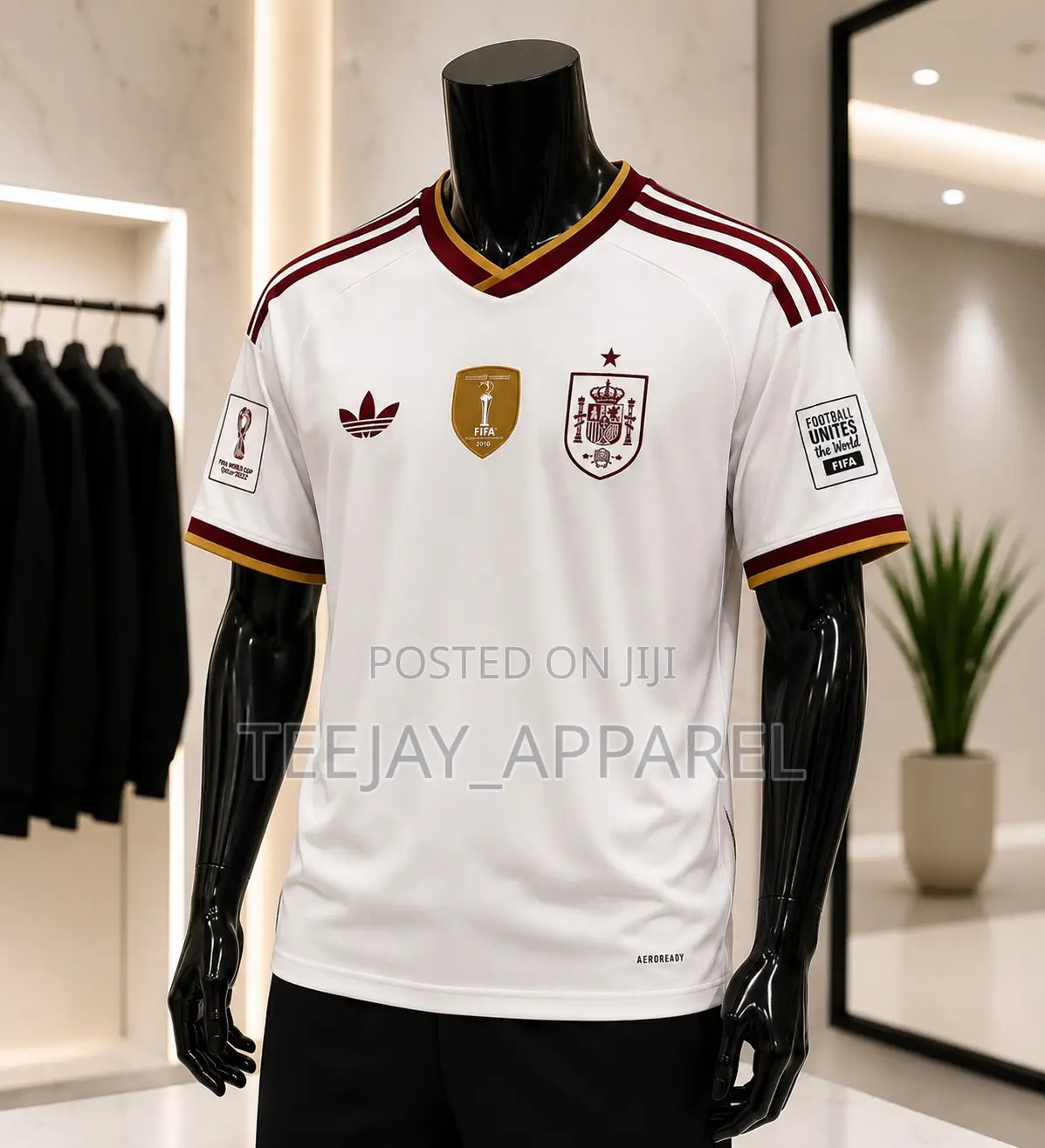 Spain Away Jersey