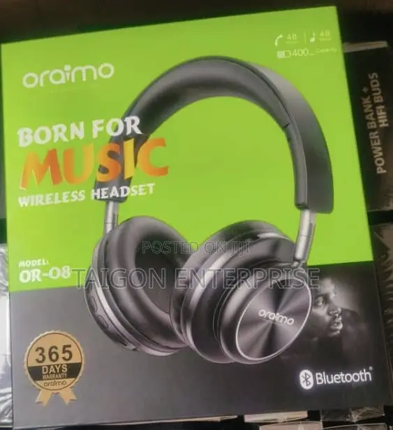 Oraimo Wireless Headset (OR-08)