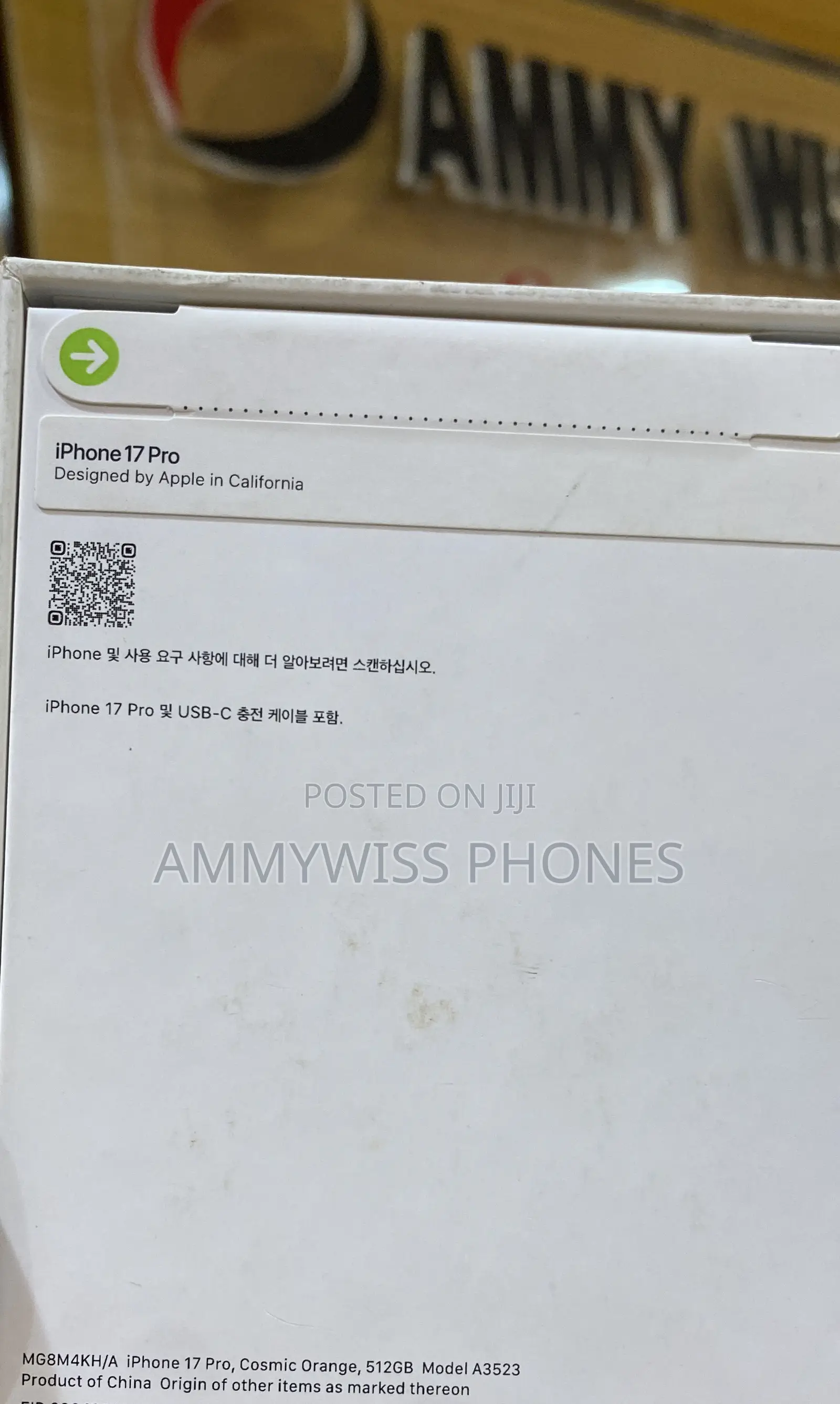 New Apple iPhone 17 Pro 512 GB Orange
