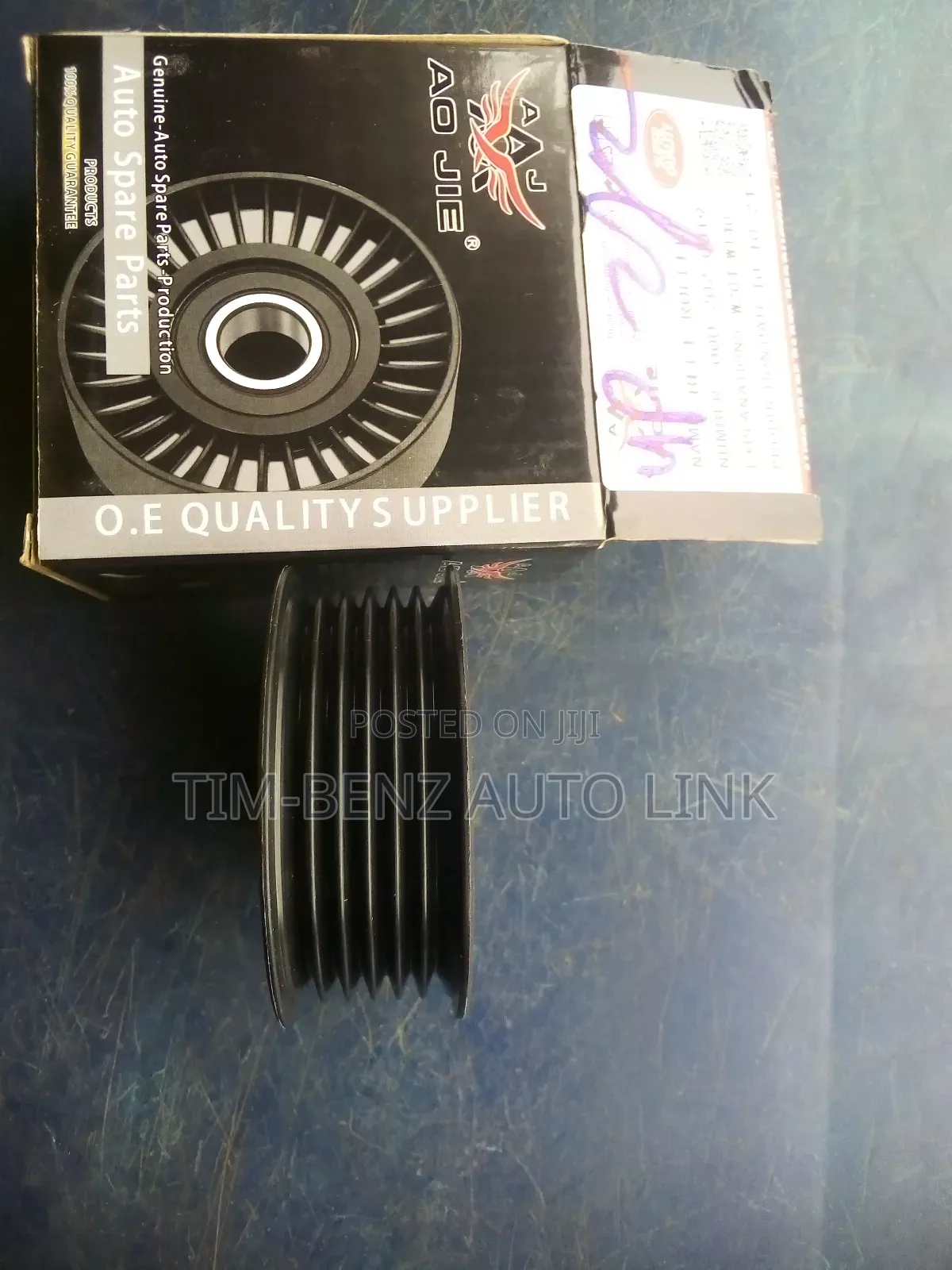 Fan Belt Bosch W272 Engine V6/Upper Roller V6 Org.