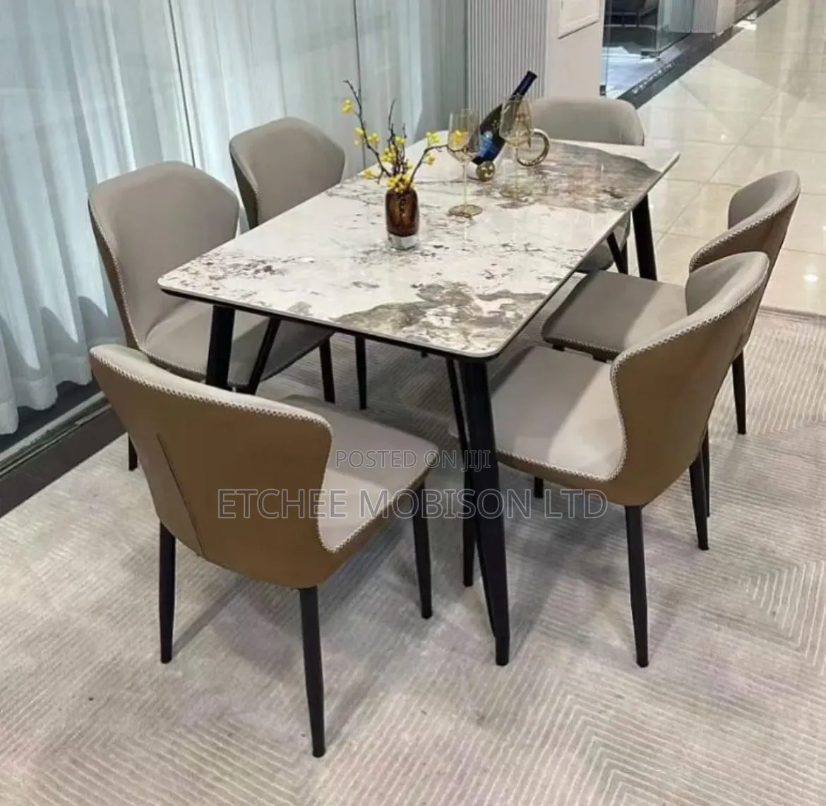 Marble Finish Dinning Sets