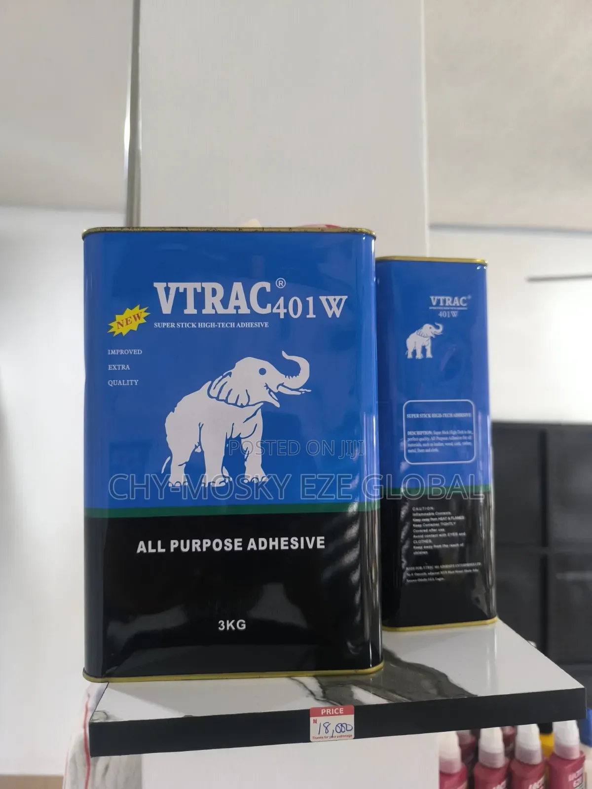 Vtrac 401w All Purpose Adhesive (3kg)