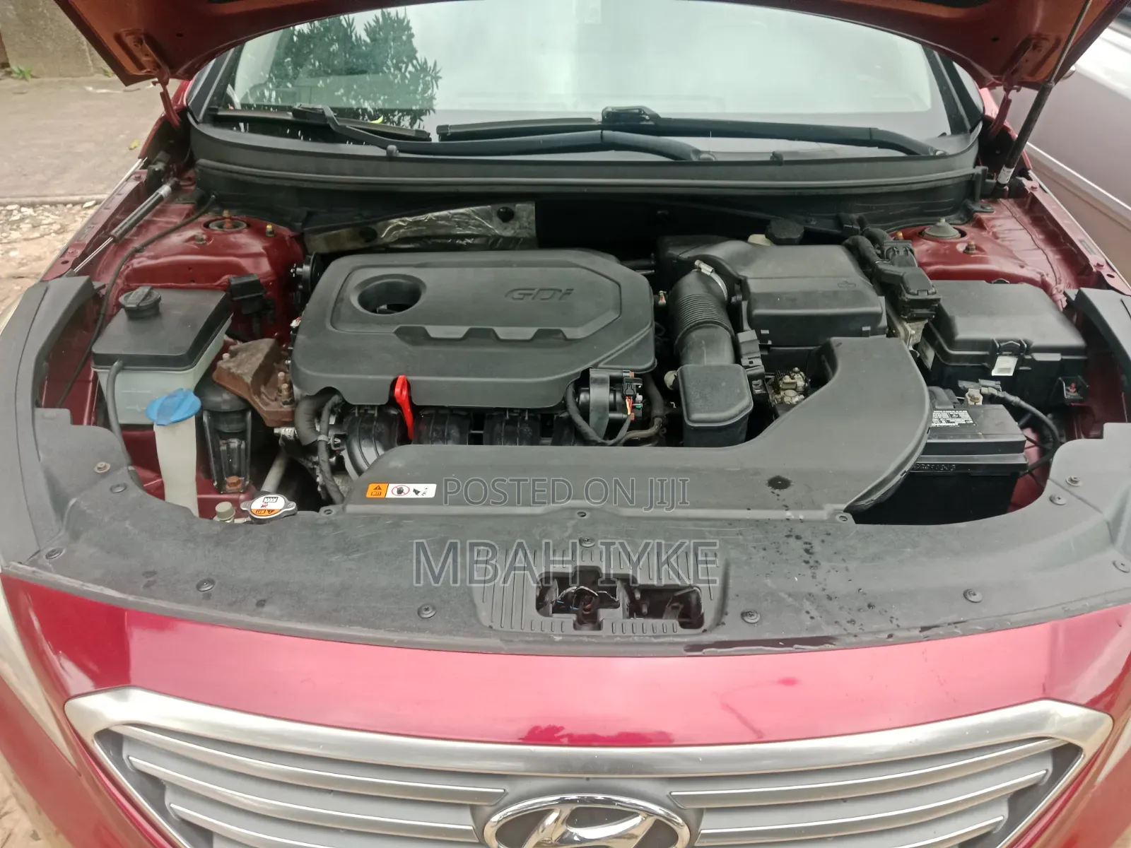 Hyundai Sonata 2014 Red