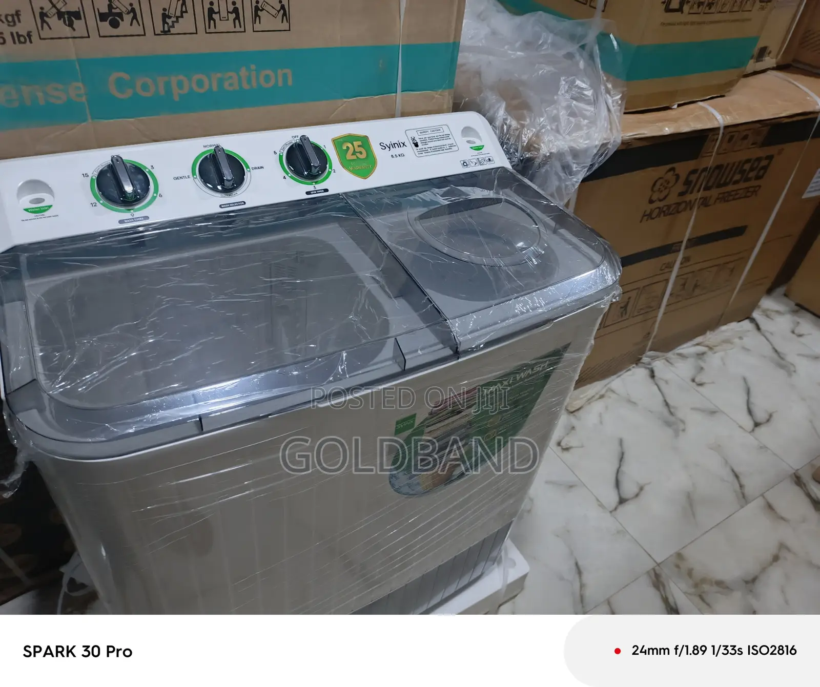 Syinix Manual Washer 8.5kg Capacity