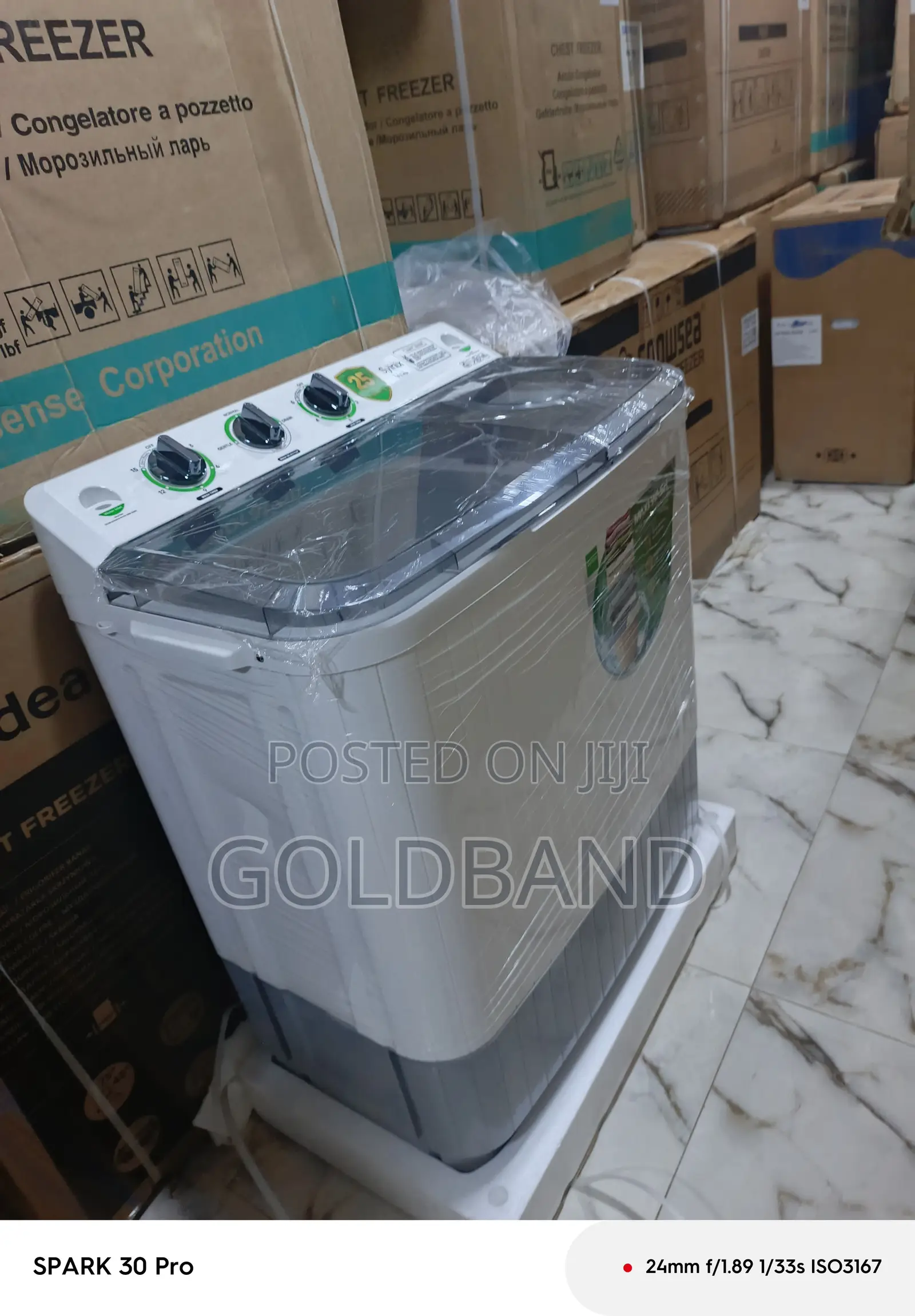 Syinix 8.5kg Laundry Washing Machine