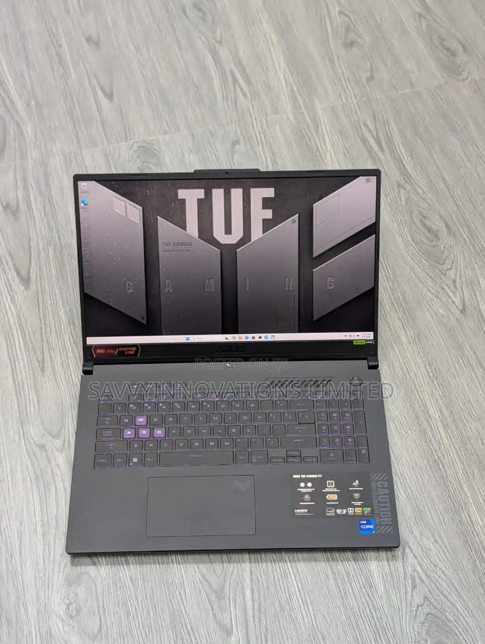 Laptop Asus TUF Gaming F17 24GB Intel Core i7 SSD 1T