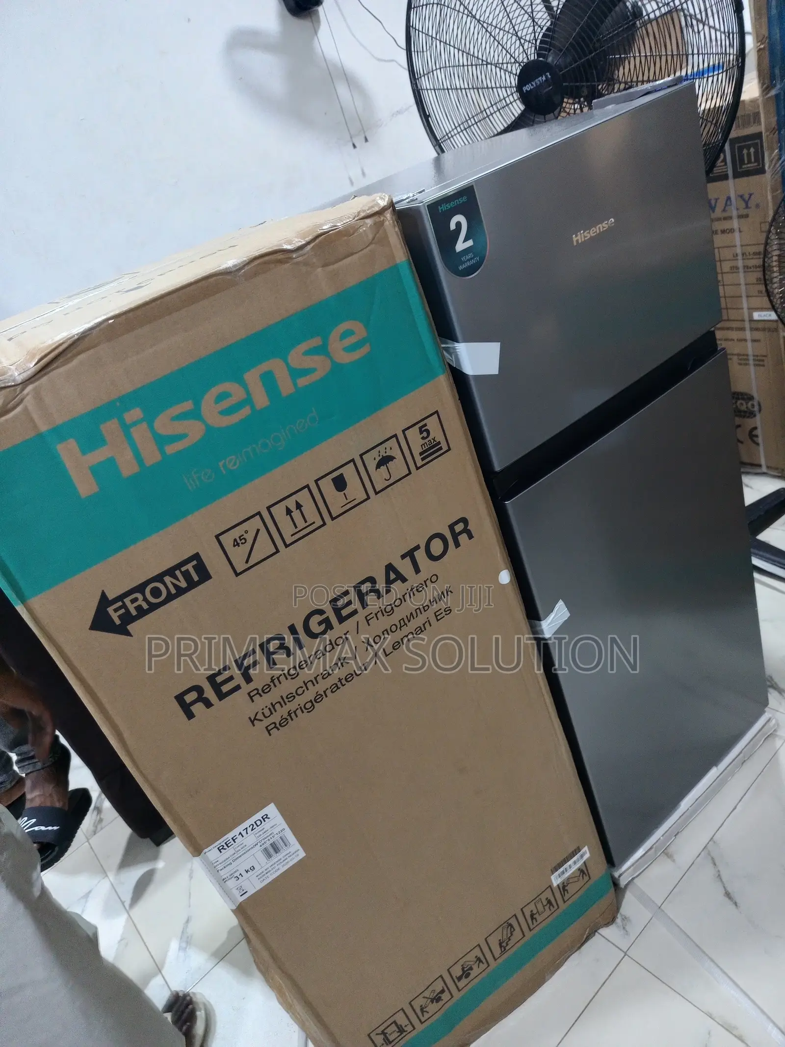 Energy-Efficient Cooling: Discover the Hisense 172DR Silver Fridge