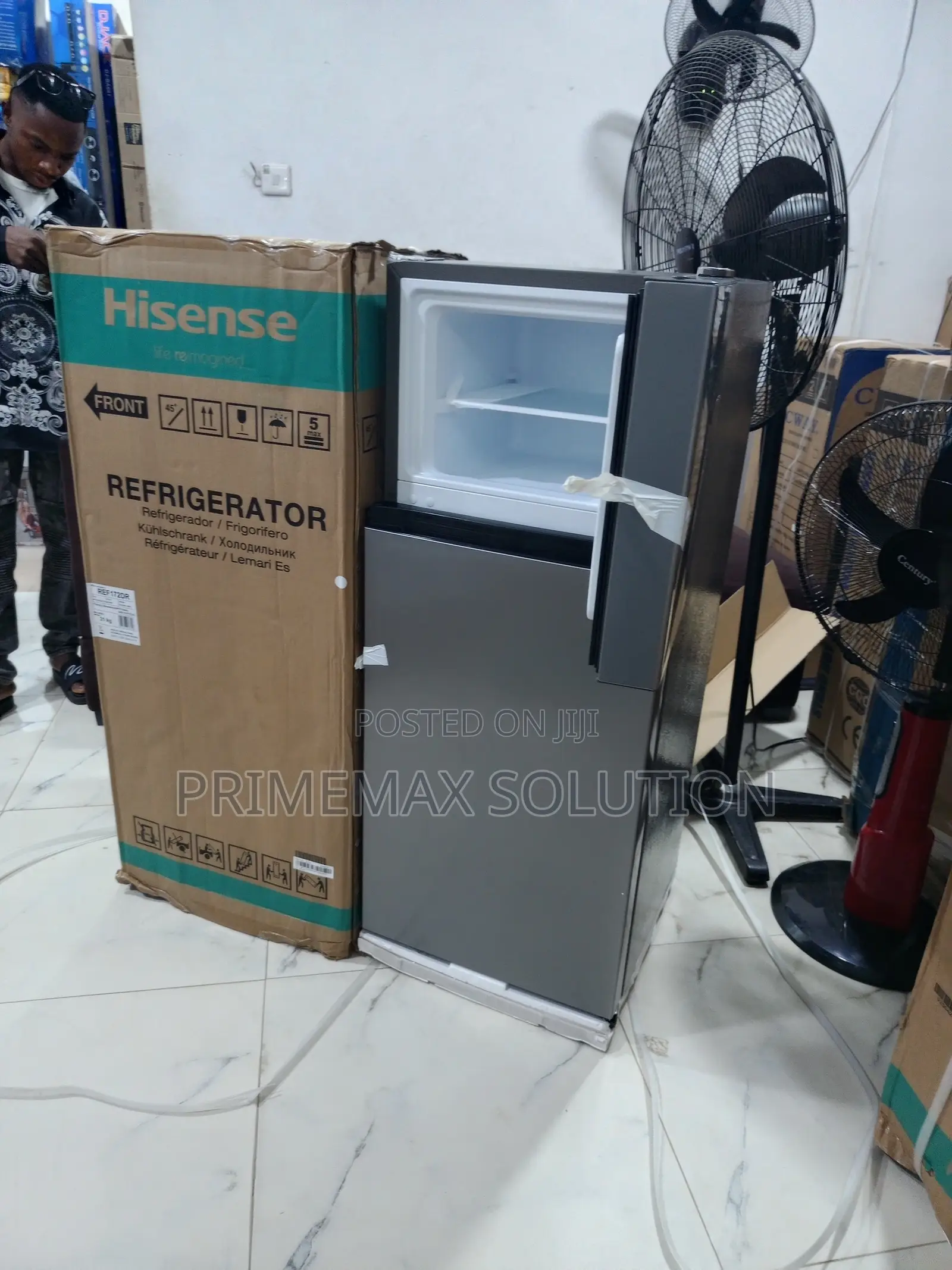 Quiet Reliable: Hisense 124L Refrigerator Built for Nigerian Homes