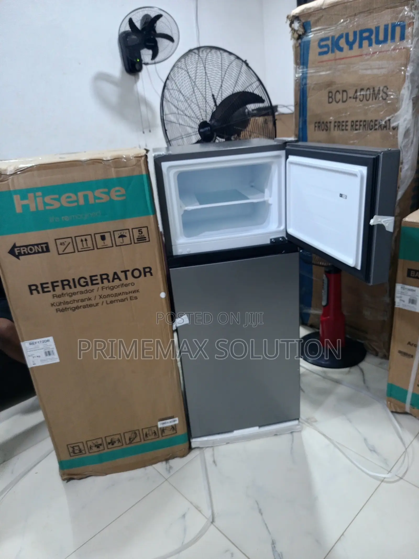 Freshness on a Budget: Hisense 172DR 124L Double Door Fridge