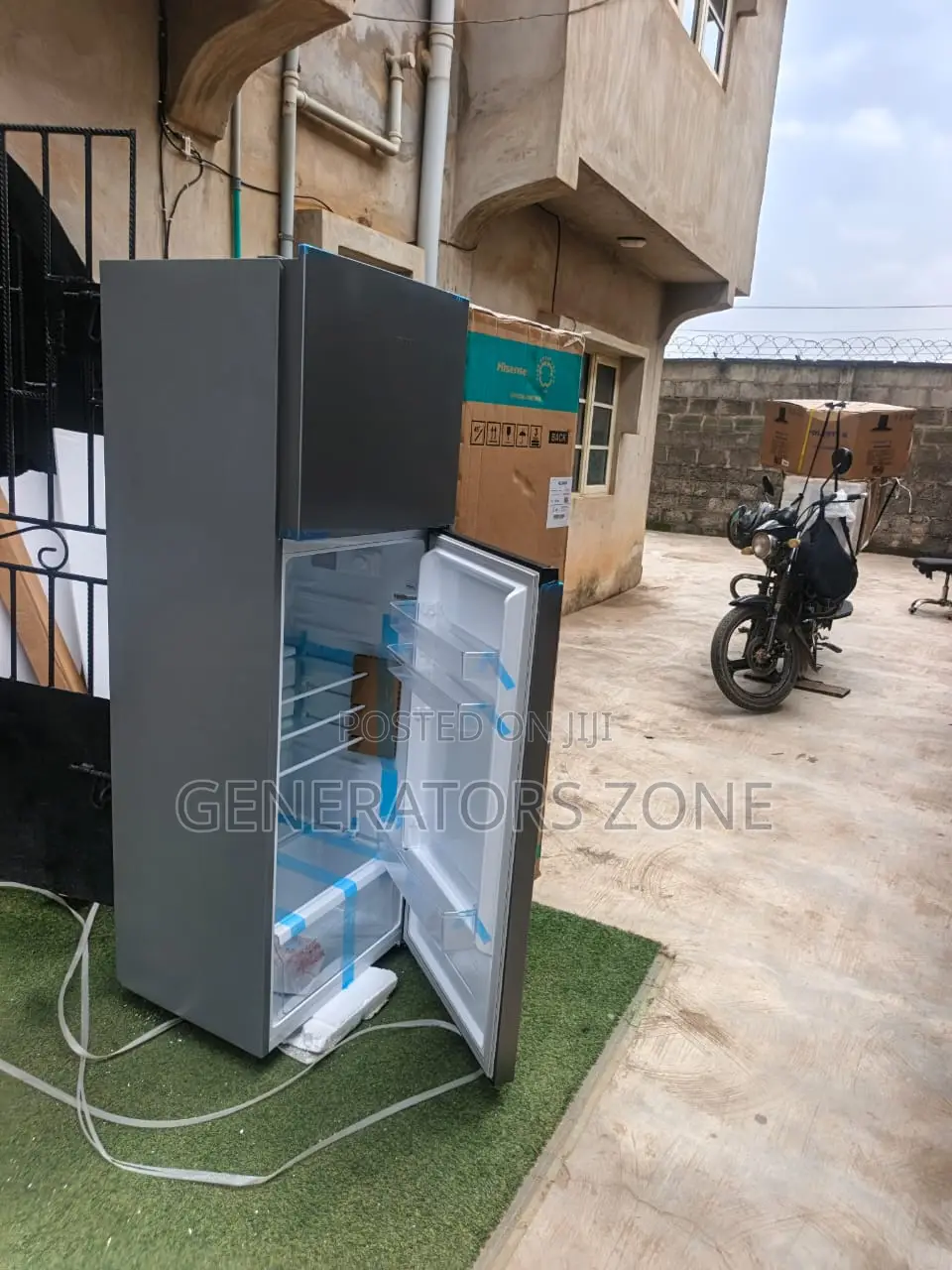 Hisense 360DR Refrigerator Attractive Silver Finish