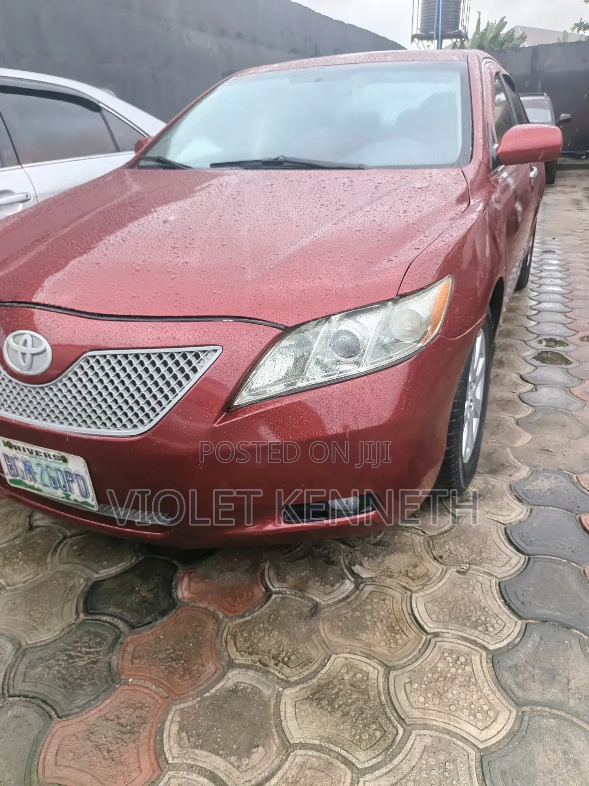 Toyota Camry 2.4 XLE 2008 Red