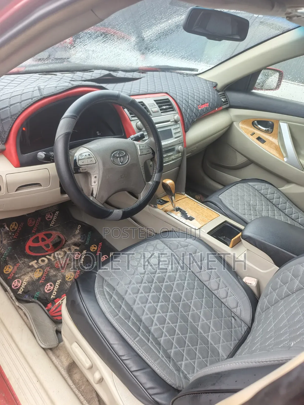 Toyota Camry 2.4 XLE 2008 Red