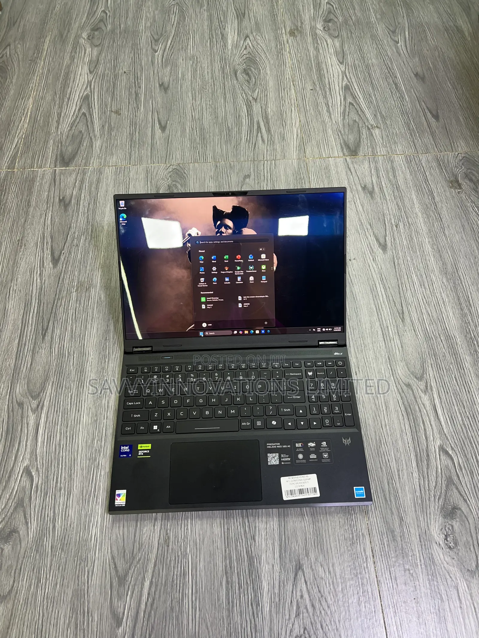 Laptop Acer Predator Helios Neo 16 32GB Intel Core Ultra 9 SSD 1T