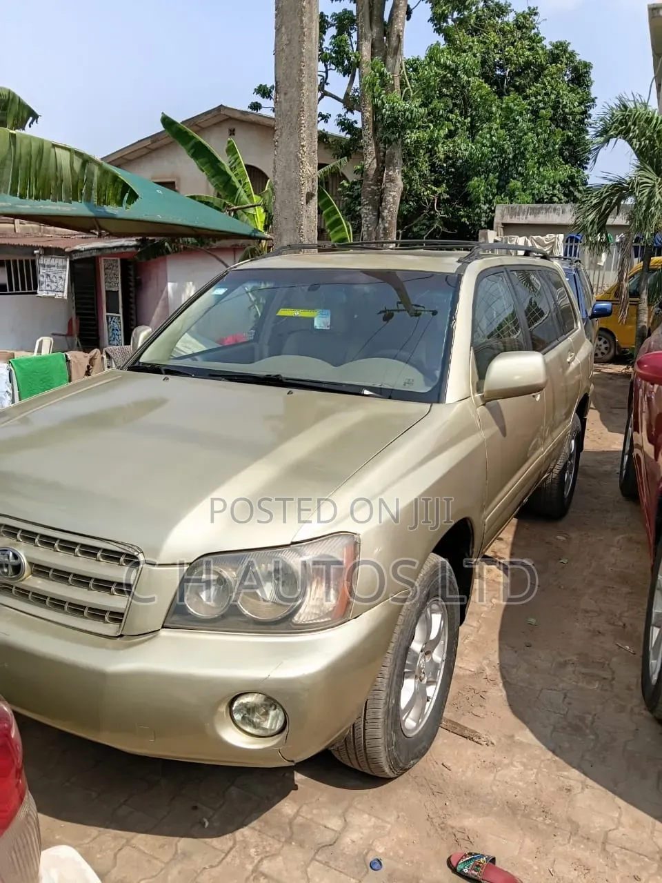 Toyota Highlander 2004 Gold