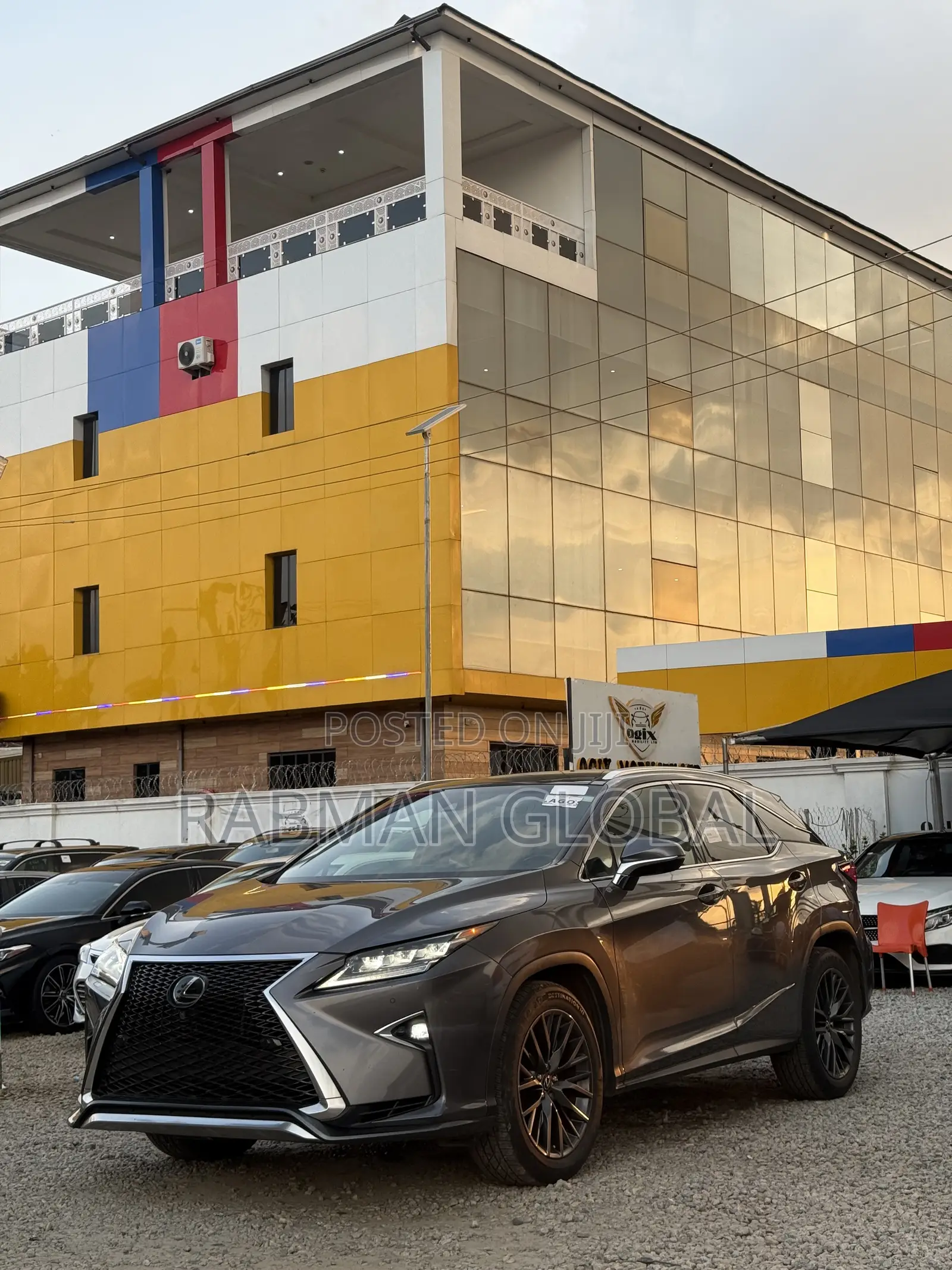 Lexus RX 350 F Sport AWD 2017 Gray