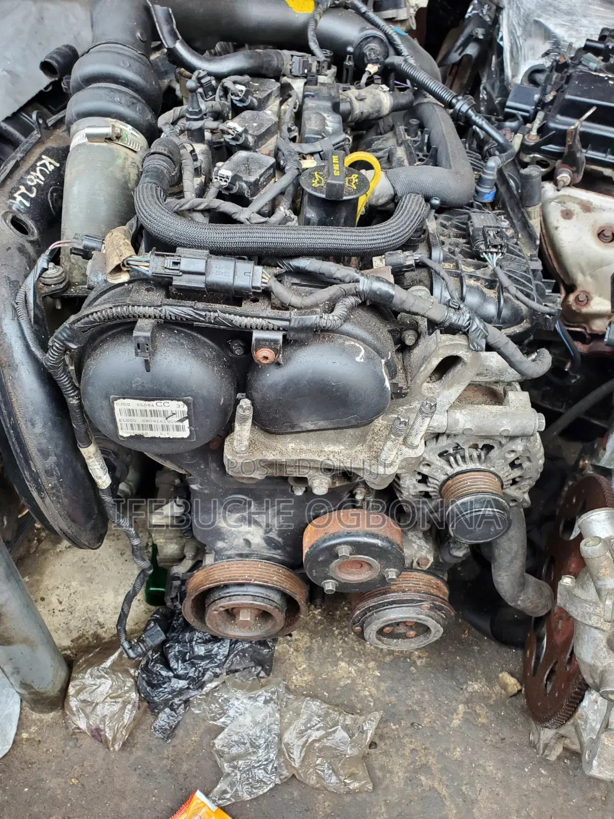 Complete Engine Jeep Wrangler 3.8L 2010