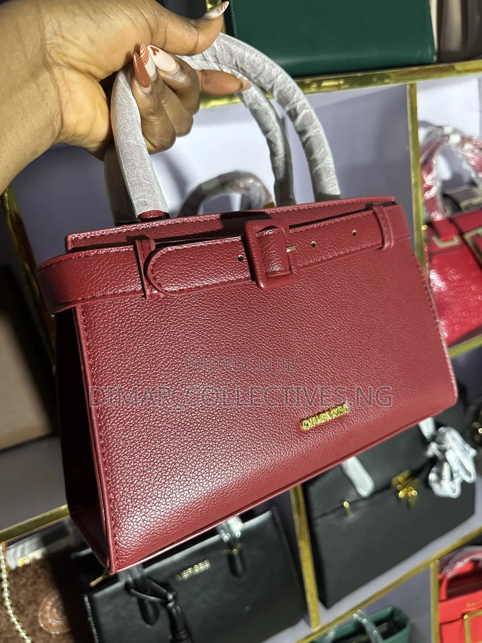 Brown Fashion Meduim Sized Bag for Ladies