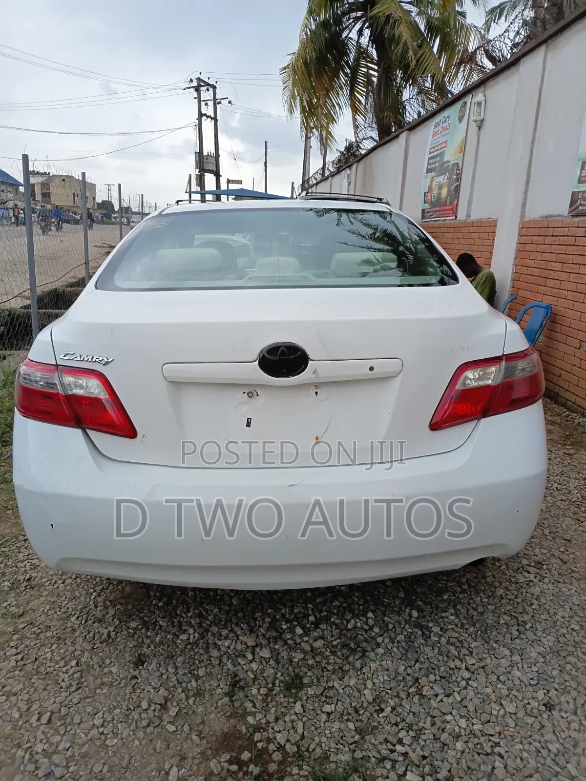 Toyota Camry 2.4 LE 2008 White