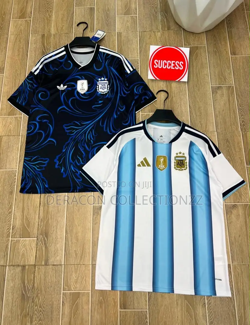 Argentina Home and Away and Player Version 2026 World Cup Jerseys