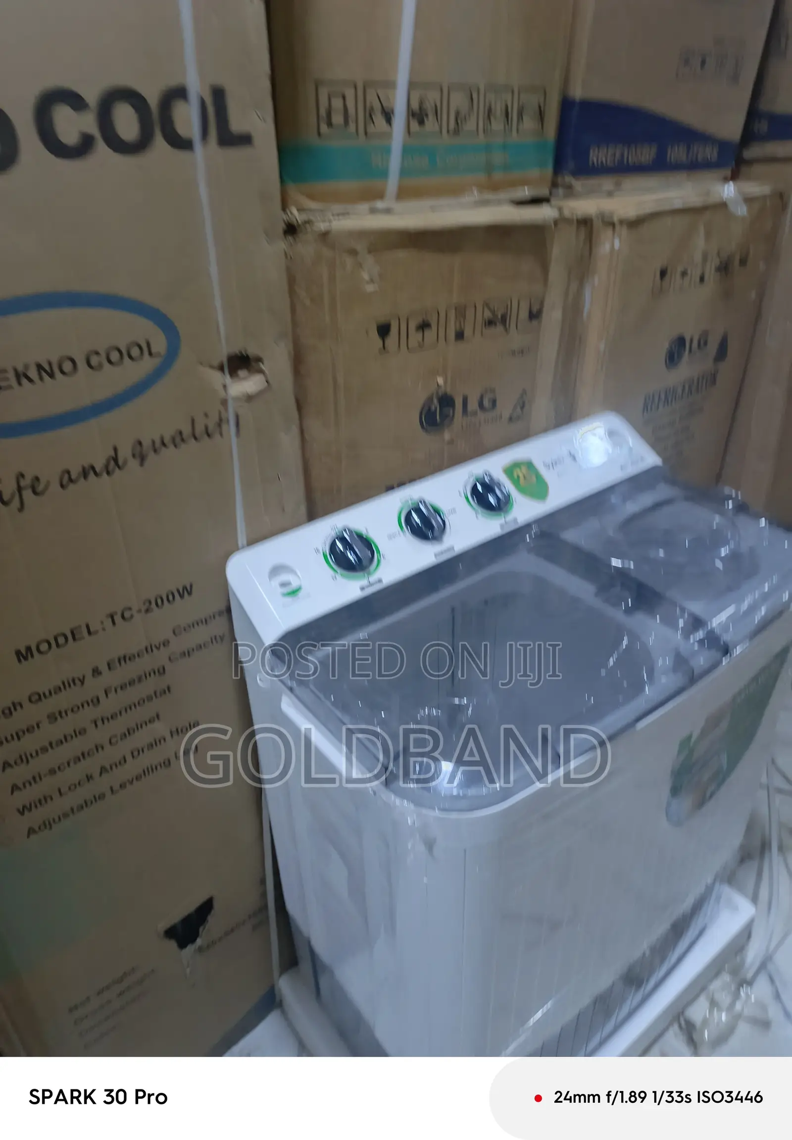 Syinix High Capacity 8.5kg Washer