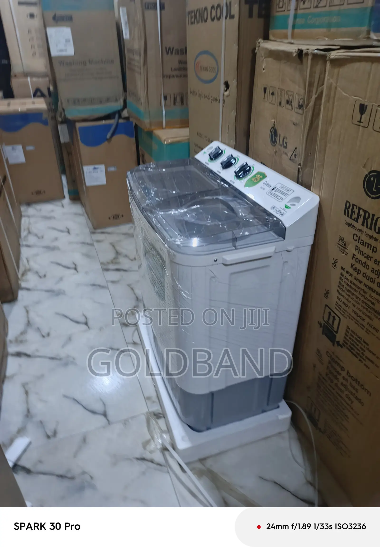 Syinix High Capacity 8.5kg Washer