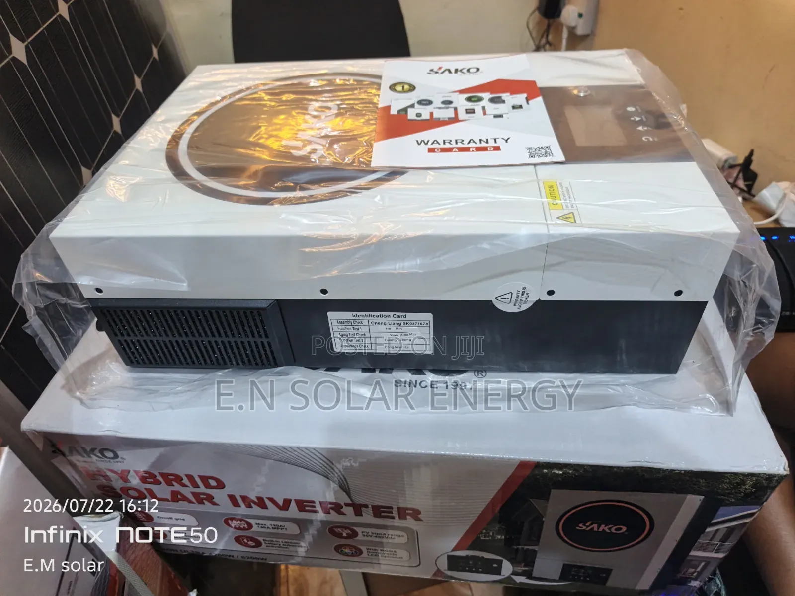 4.2kva/24v SAKO Hybrid Inverter Available Now
