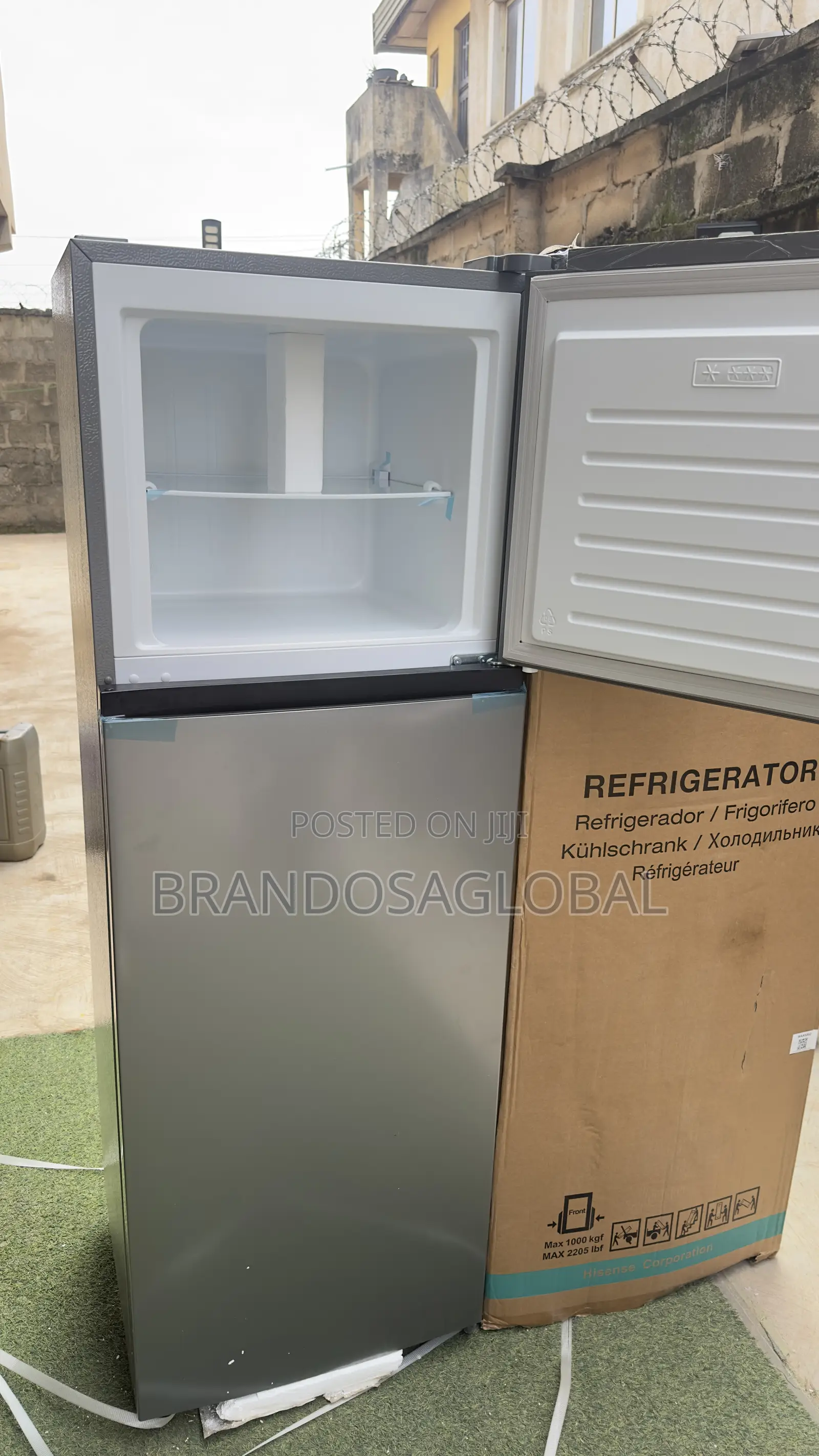 Hisense 306L Refrigerator – Quiet Running Double Door Fridge