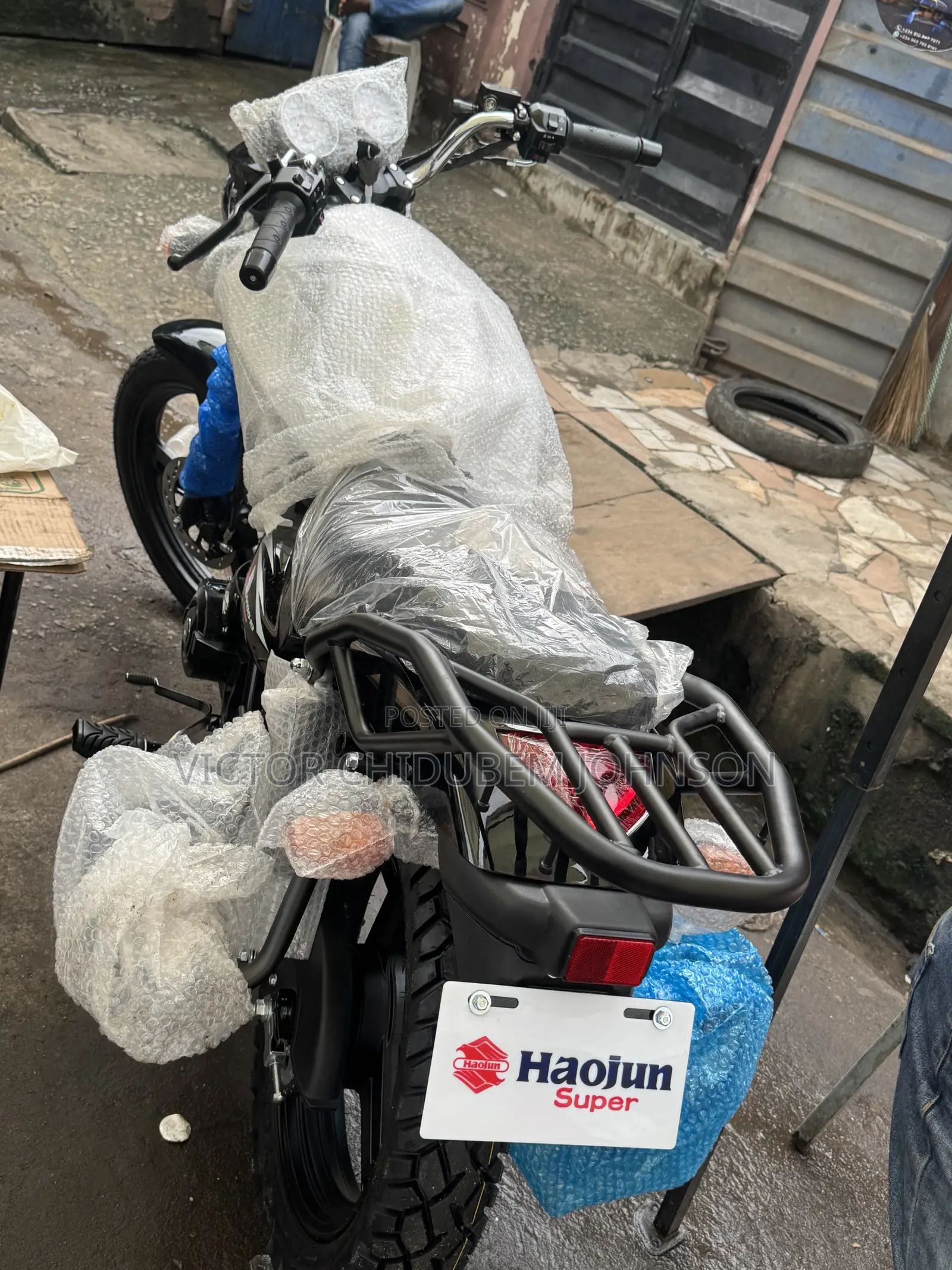 New Haojue DR300 2026 Black
